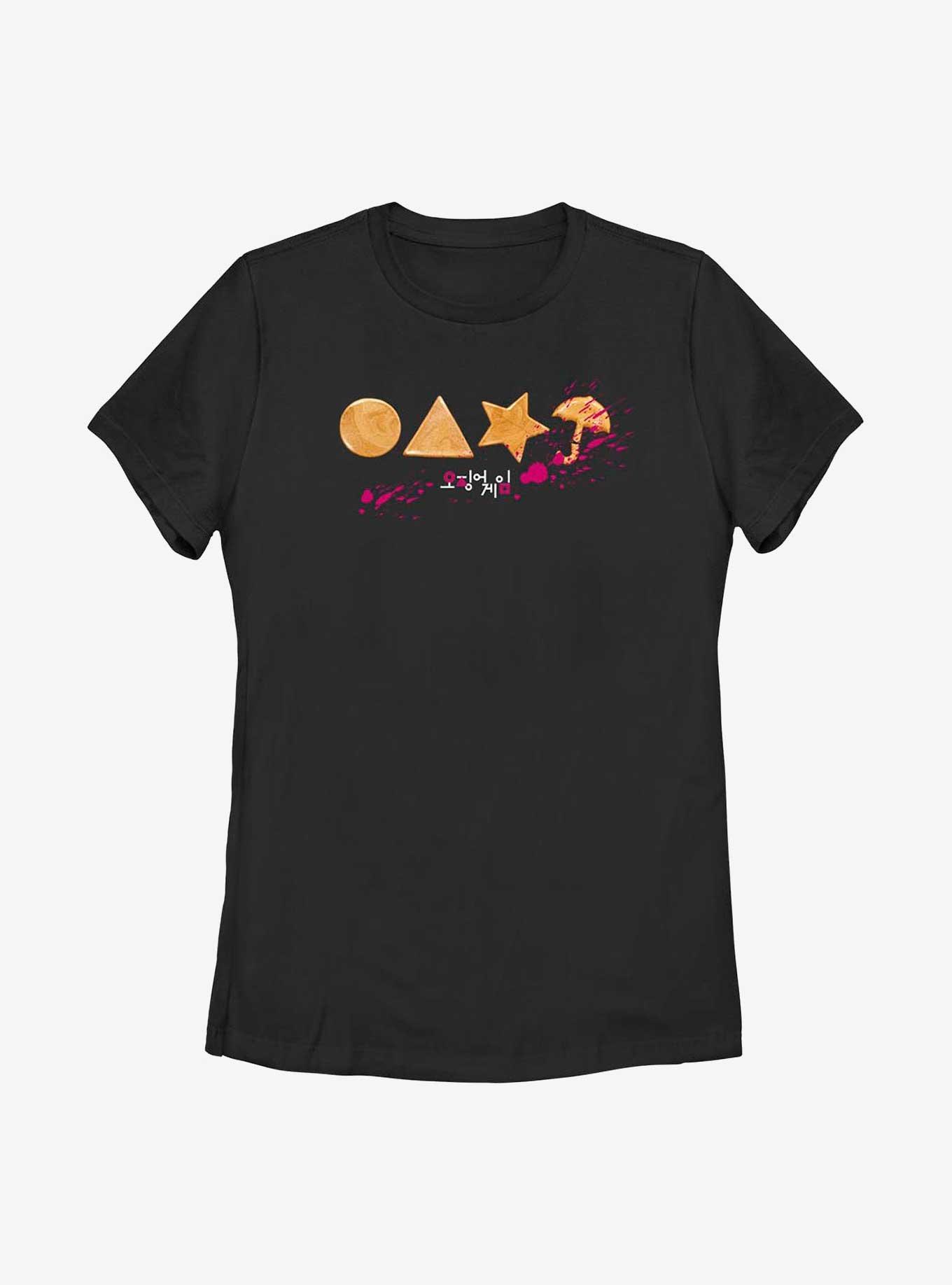 Squid Game Broken Umbrella Splatter Womens T-Shirt, , hi-res