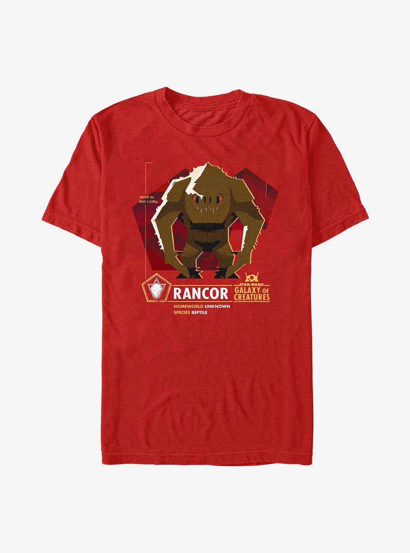 Star Wars Galaxy Of Creatures Rancor Species T-Shirt, RED, hi-res