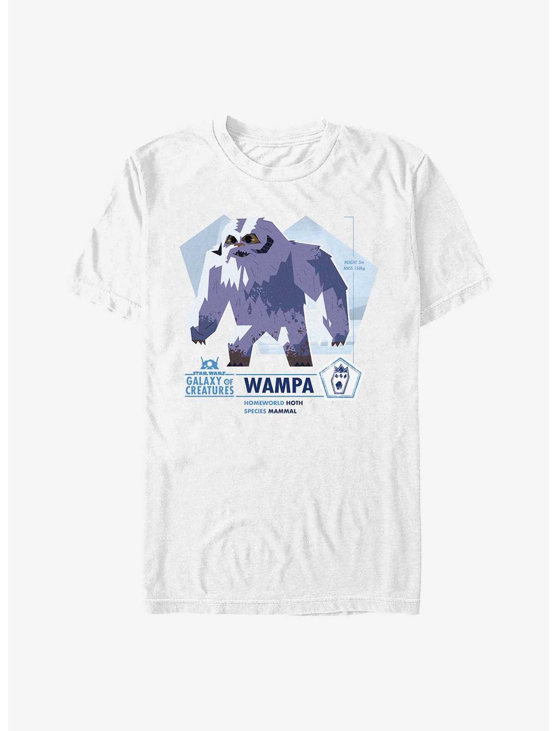 Star Wars Galaxy Of Creatures Wampa Species T-Shirt, WHITE, hi-res