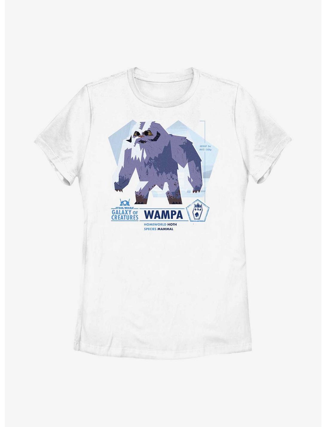 Star Wars Galaxy Of Creatures Wampa Species Womens T-Shirt, WHITE, hi-res