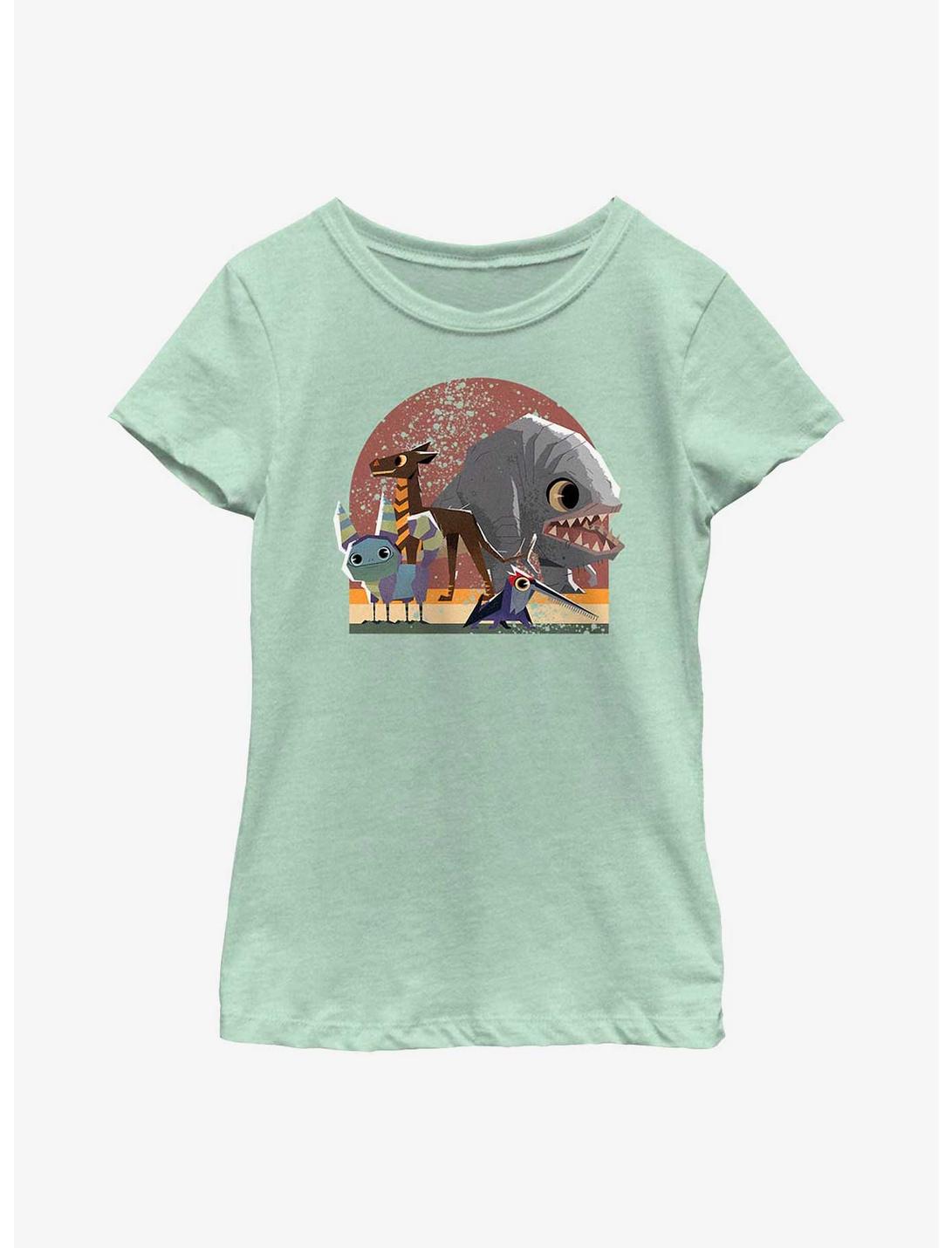 Star Wars Galaxy Of Creatures Creature Group Youth Girls T-Shirt, MINT, hi-res