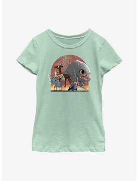 Star Wars Galaxy Of Creatures Creature Group Youth Girls T-Shirt, , hi-res