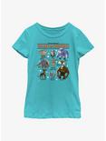 Star Wars Galaxy Of Creatures Creature Textbook Youth Girls T-Shirt, TAHI BLUE, hi-res