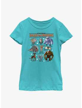 Star Wars Galaxy Of Creatures Creature Textbook Youth Girls T-Shirt, , hi-res
