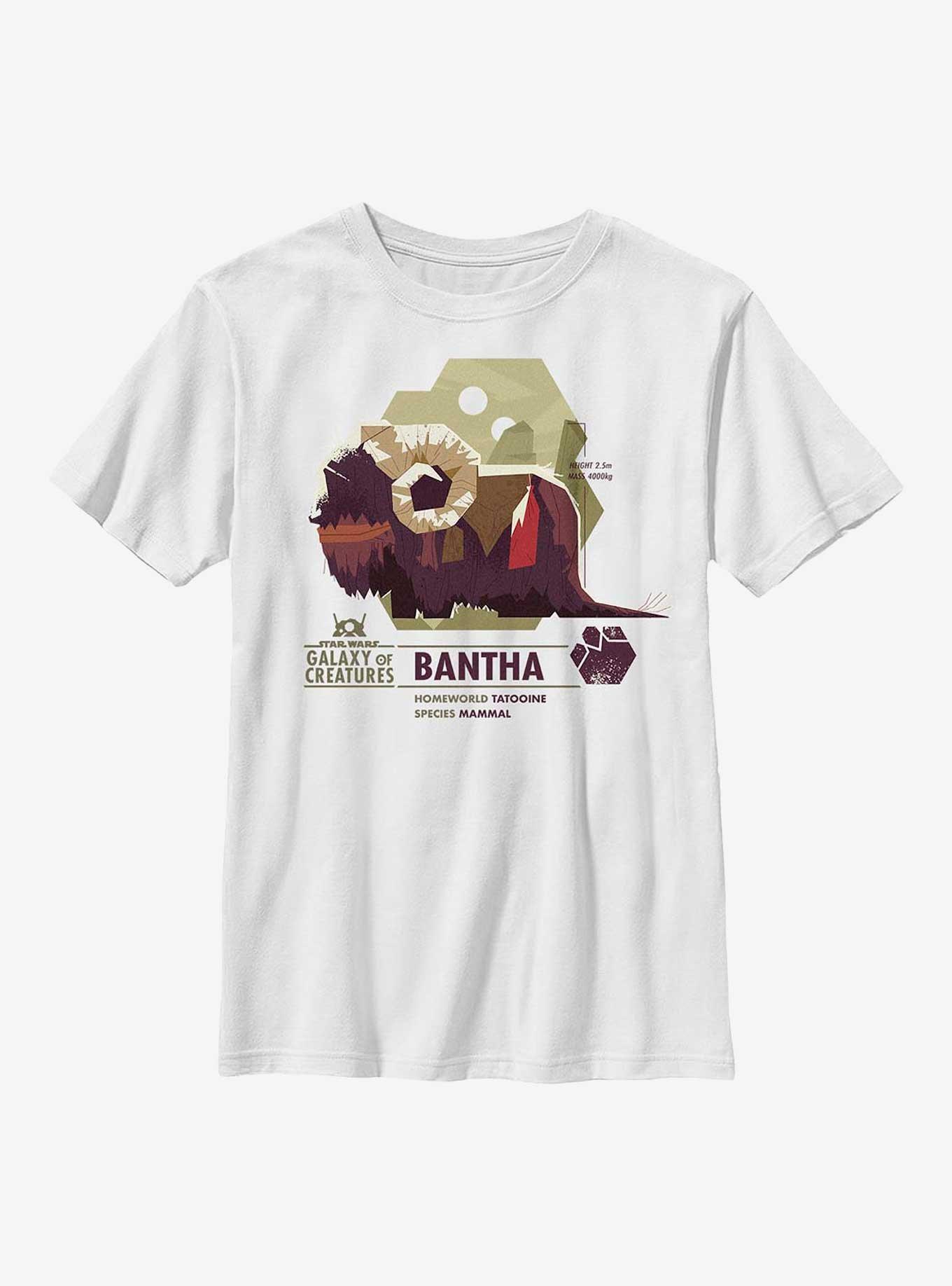 Star Wars Galaxy Of Creatures Bantha Species Youth T-Shirt, , hi-res