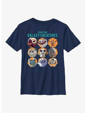Star Wars Galaxy Of Creatures Creature Chart Youth T-Shirt, , hi-res