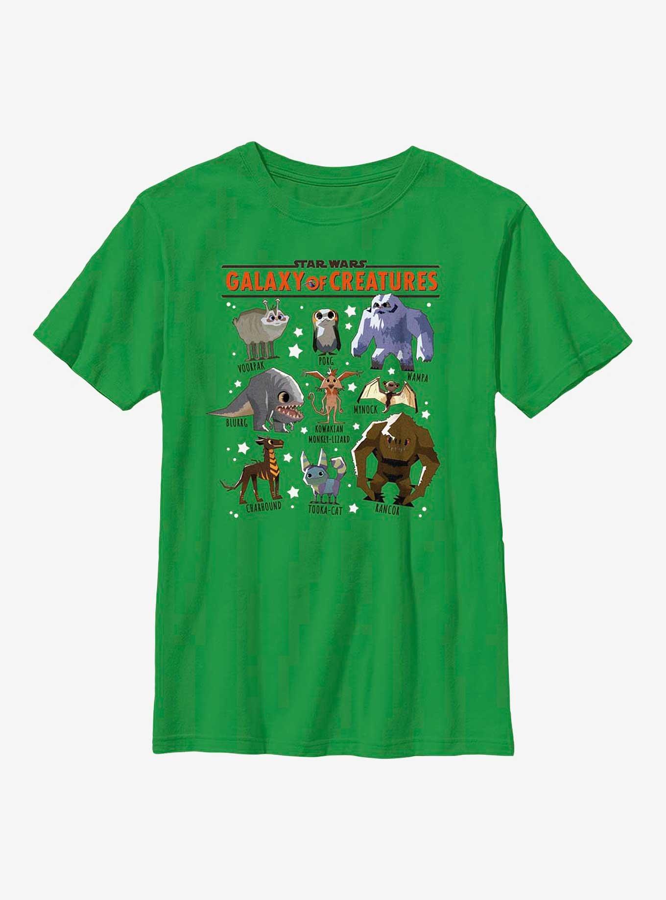 Star Wars Galaxy Of Creatures Creature Textbook Youth T-Shirt, , hi-res