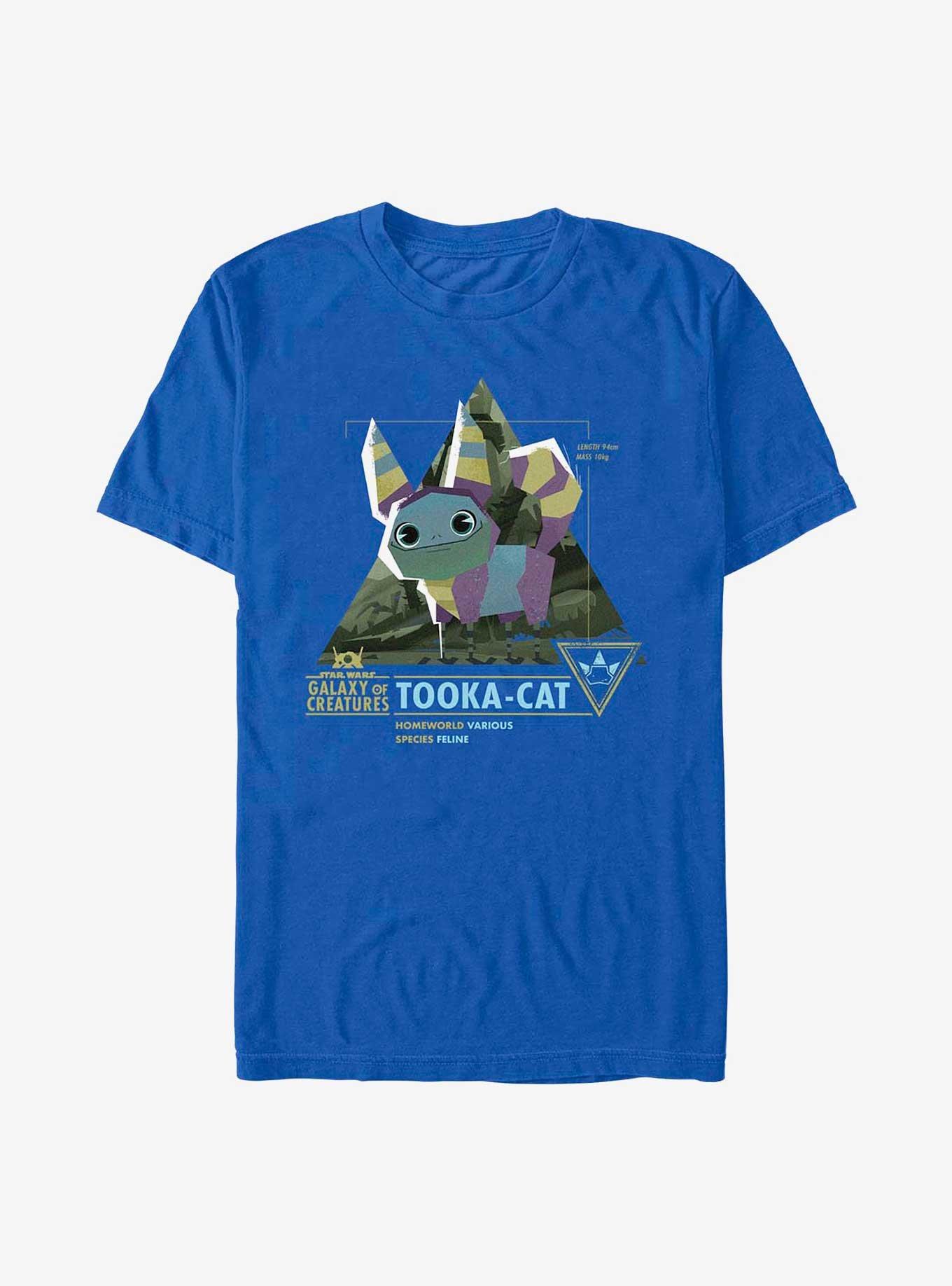 Star Wars Galaxy Of Creatures Tooka-Cat Species T-Shirt, ROYAL, hi-res