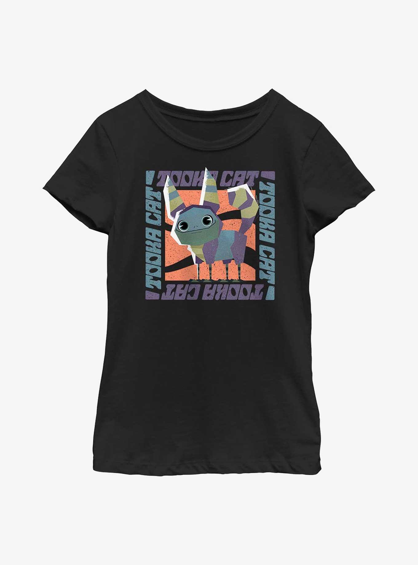 Star Wars Galaxy Of Creatures Tooka-Cat Box Frame Youth Girls T-Shirt, , hi-res