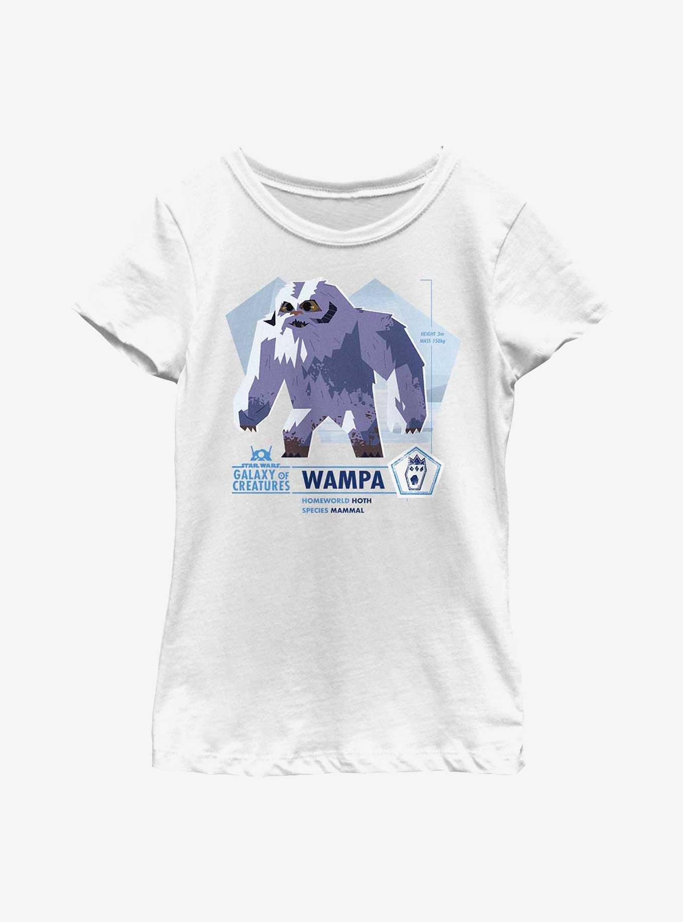 Star Wars Galaxy Of Creatures Wampa Species Youth Girls T-Shirt, , hi-res