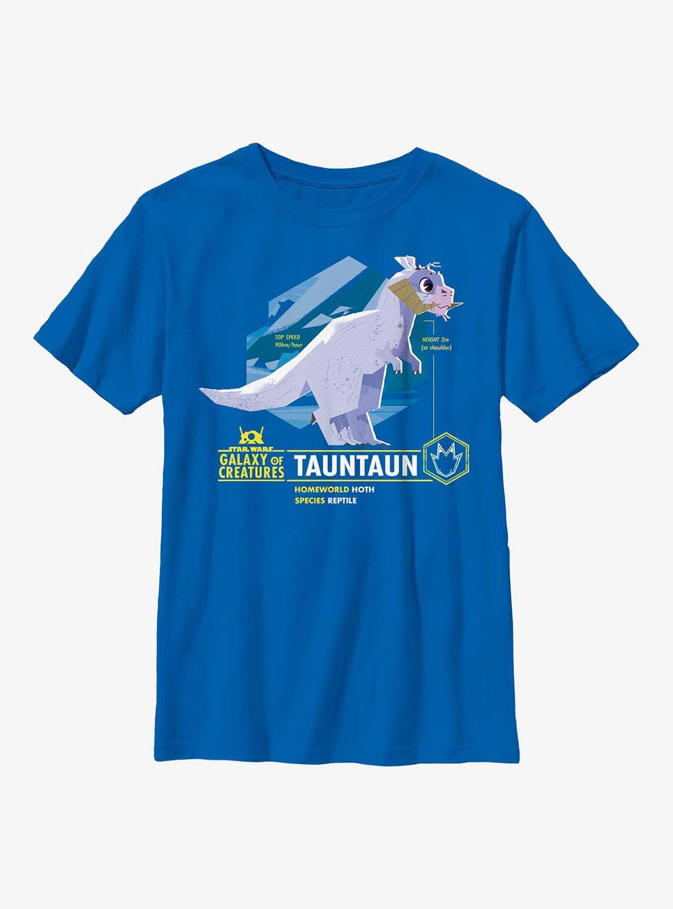 Star Wars Galaxy Of Creatures Tauntaun Youth T-Shirt, ROYAL, hi-res