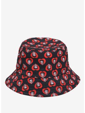 Betty Boop Hearts Bucket Hat, , hi-res