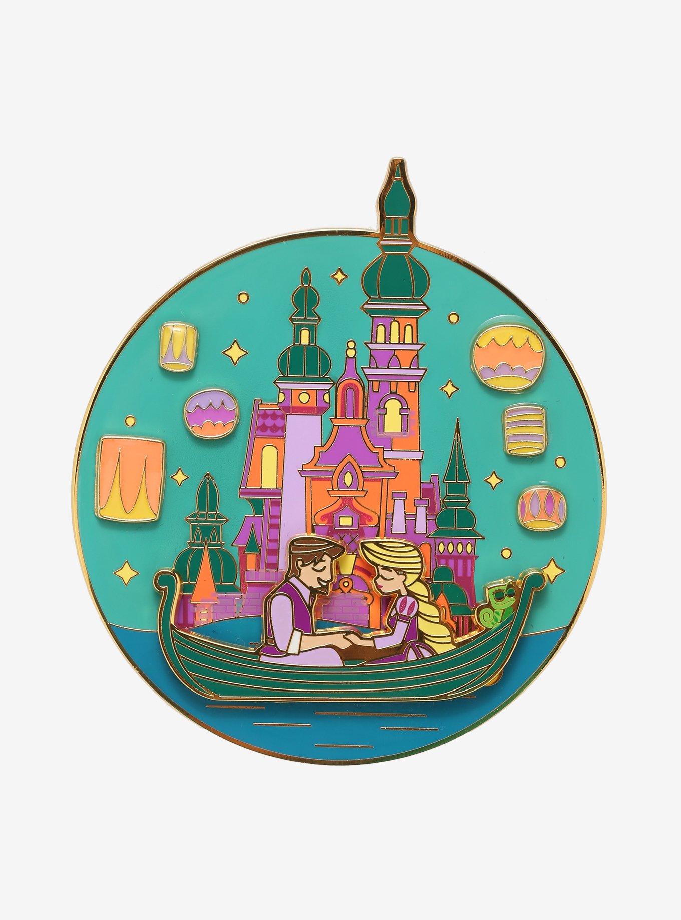 Loungefly Disney Tangled 3 Inch Sliding Enamel Pin, , hi-res