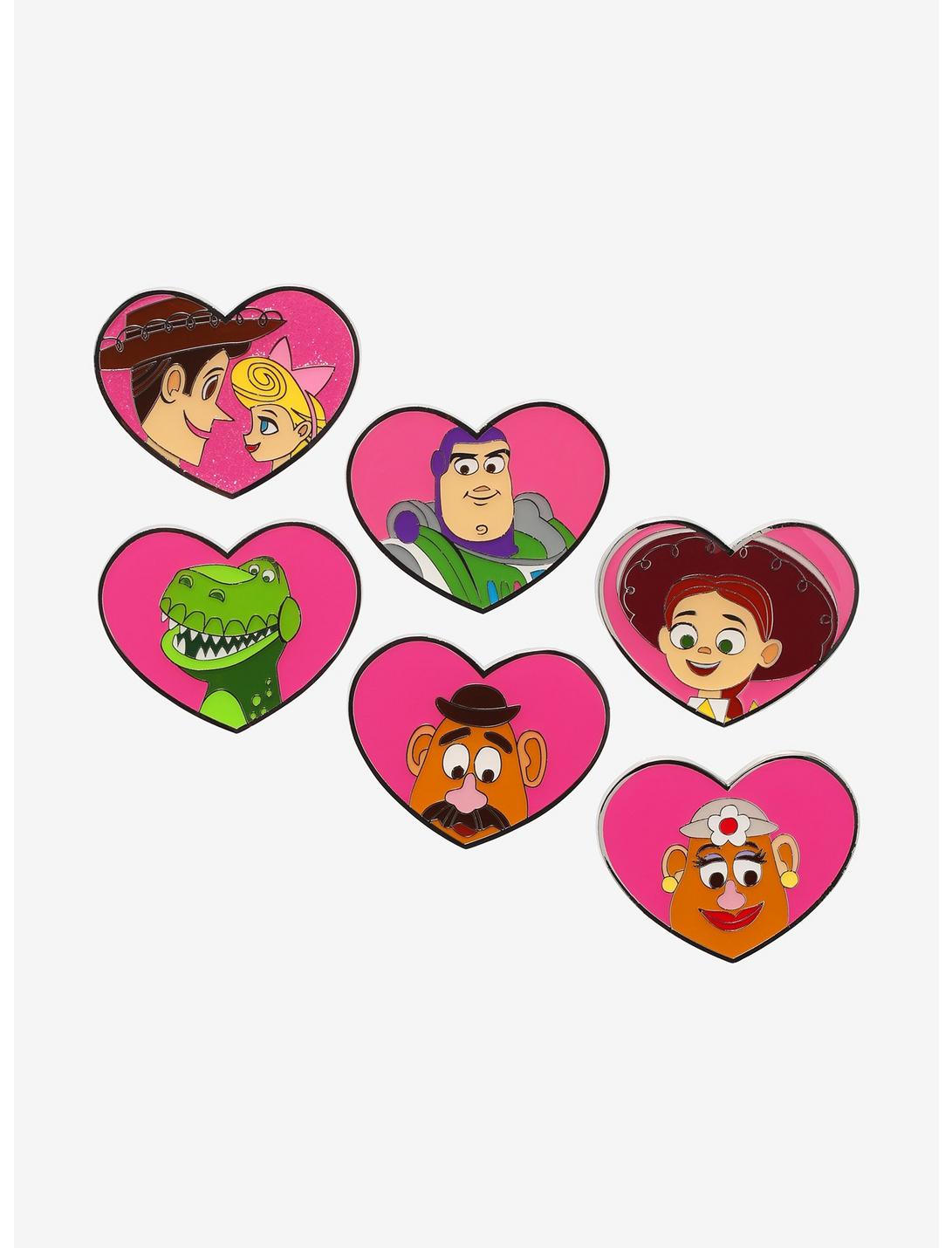 Loungefly Disney Pixar Toy Story Heart Profile Blind Box Enamel Pin, , hi-res