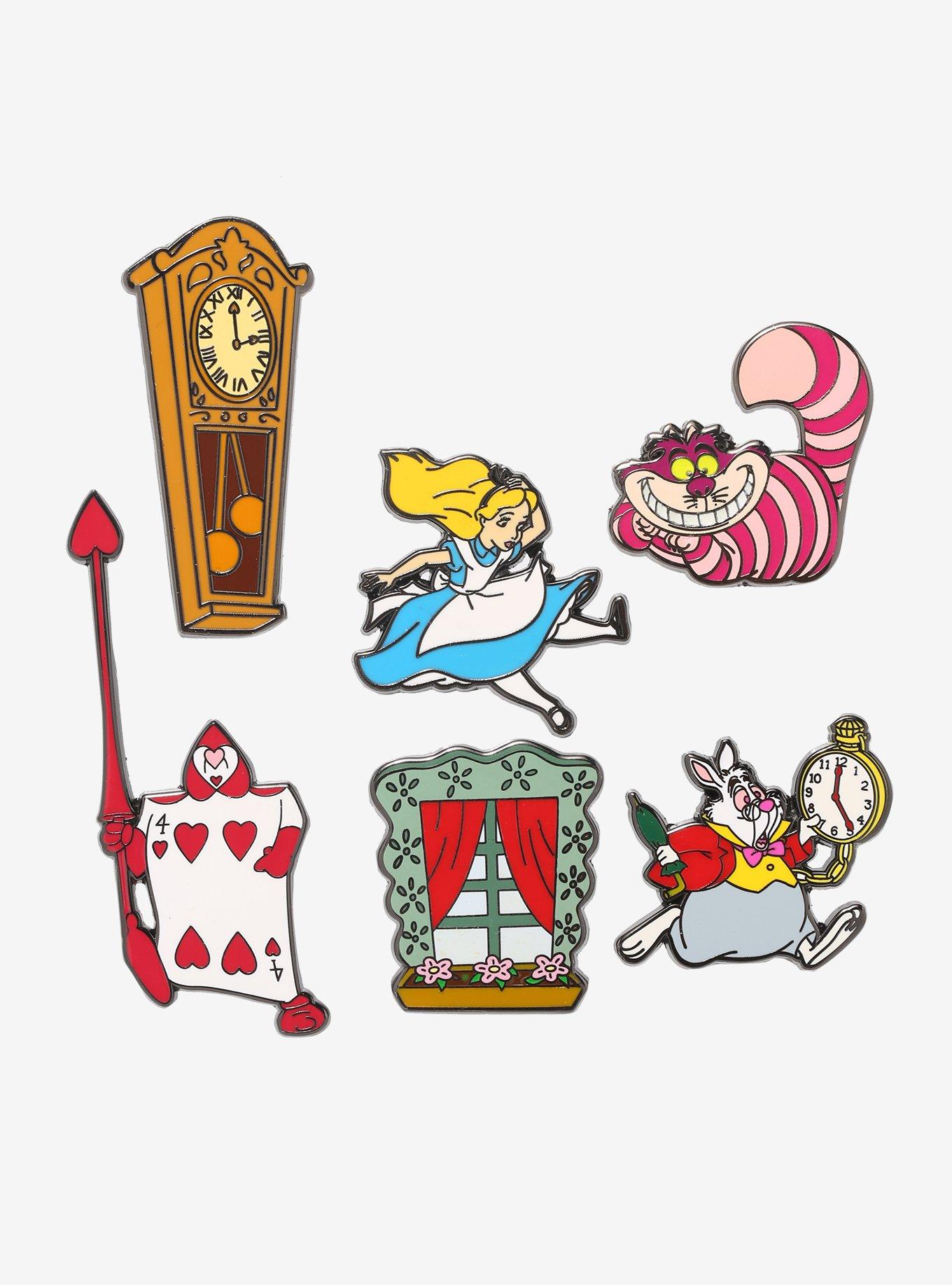 Loungefly Disney Alice In Wonderland Rabbit Hole Blind Box Enamel Pin, , hi-res