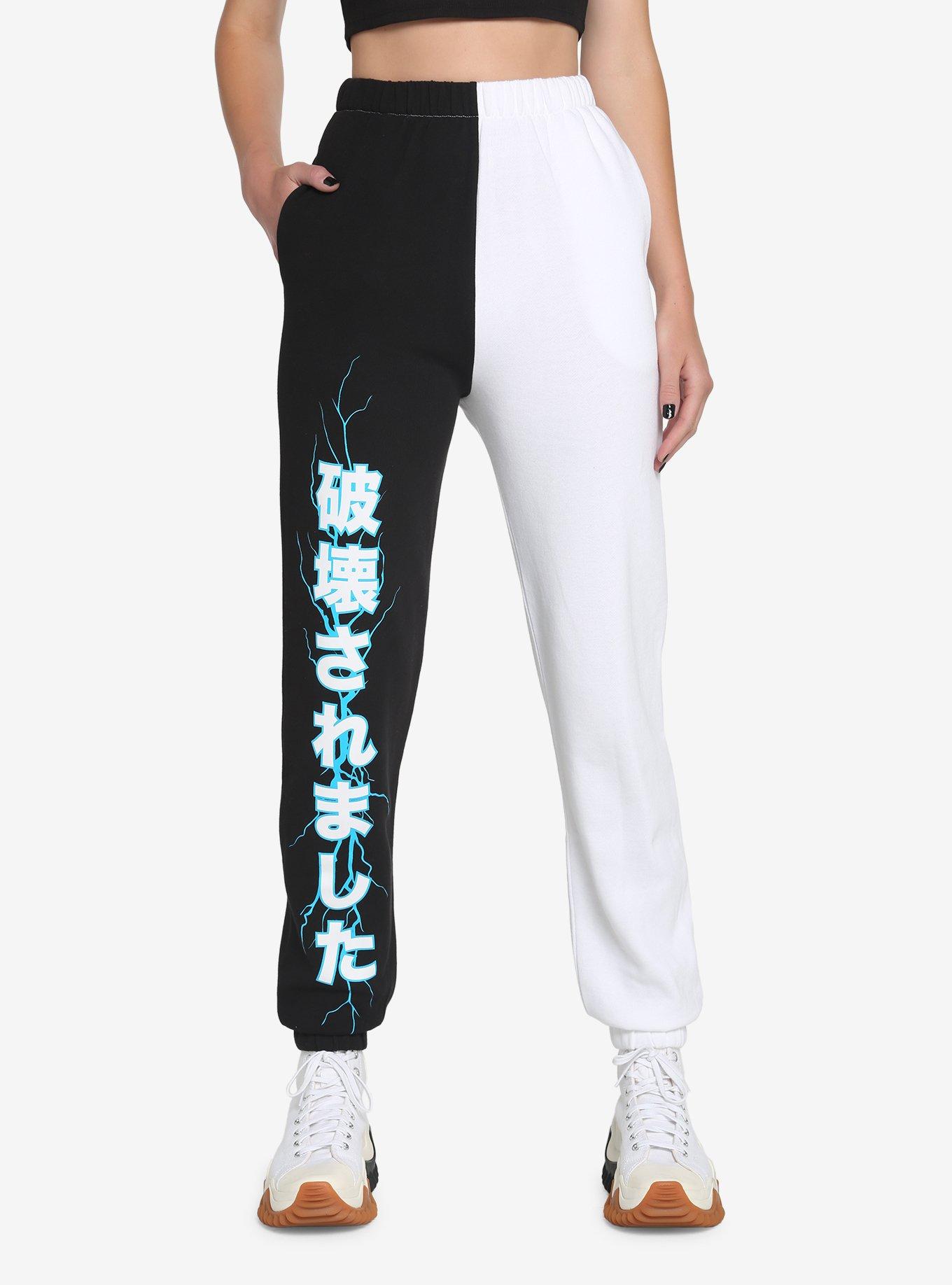 Hot Topic Black Multi-Pocket Girls Jogger Pants