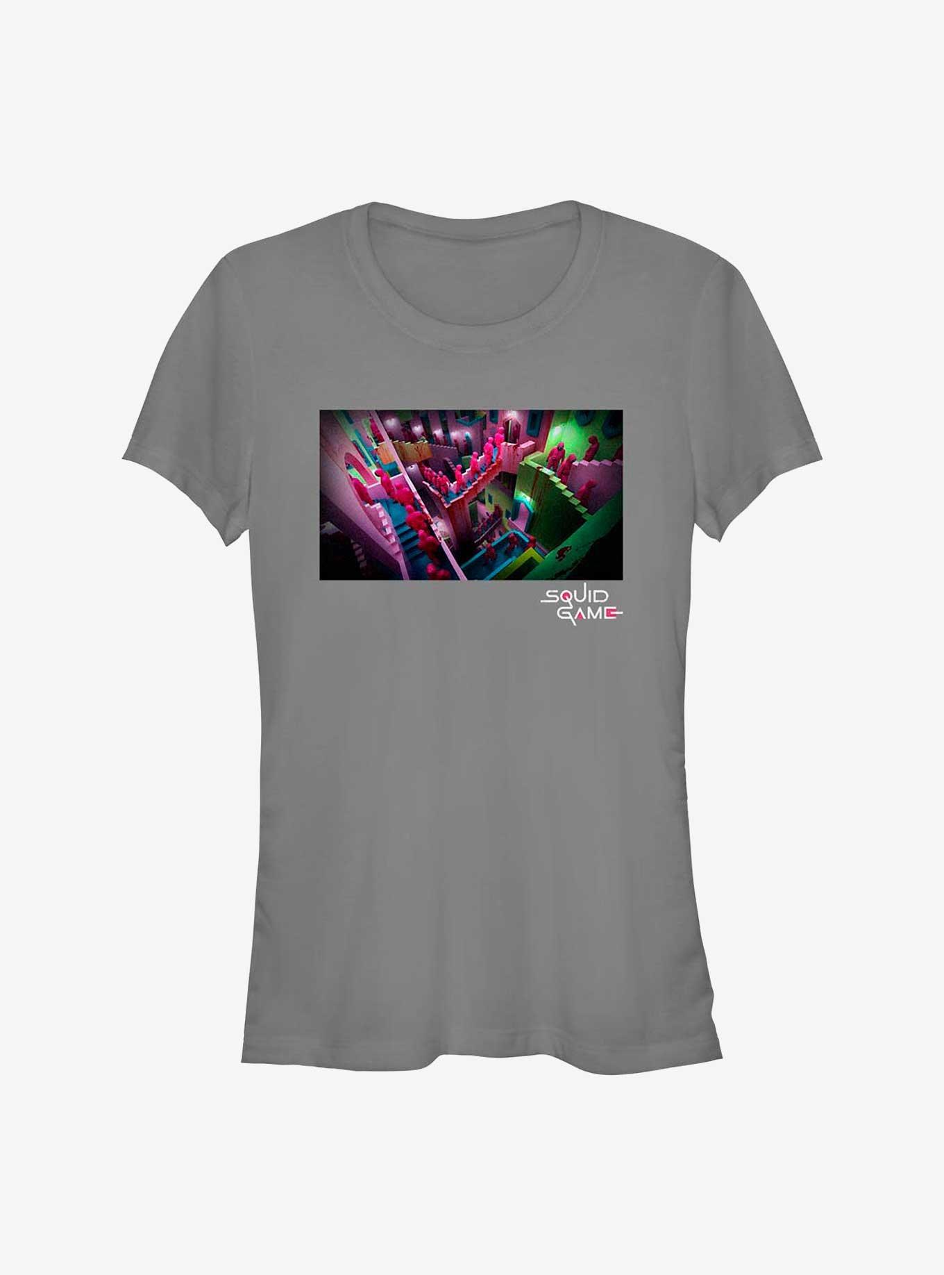 Squid Game Guards On Staircases Girls T-Shirt, , hi-res