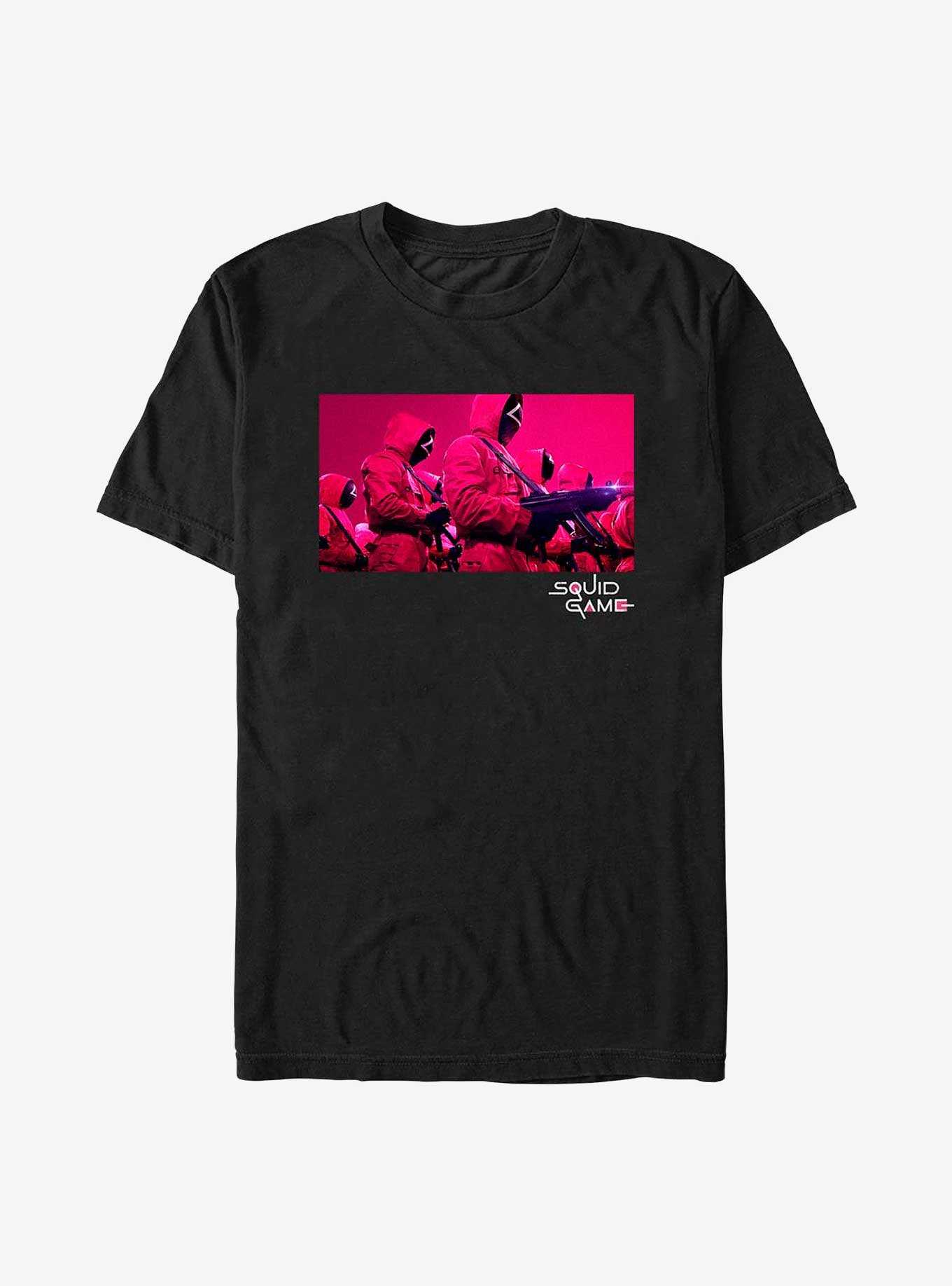 Squid Game Pink Guards T-Shirt, , hi-res