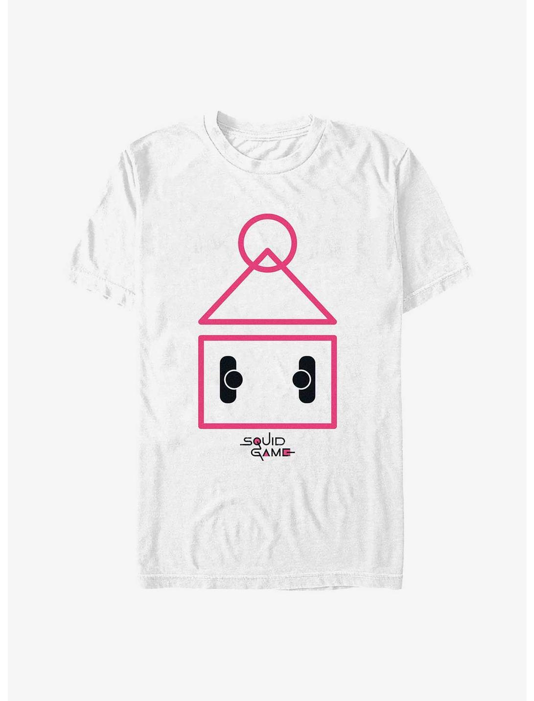 Squid Game Squid Icon T-Shirt, WHITE, hi-res