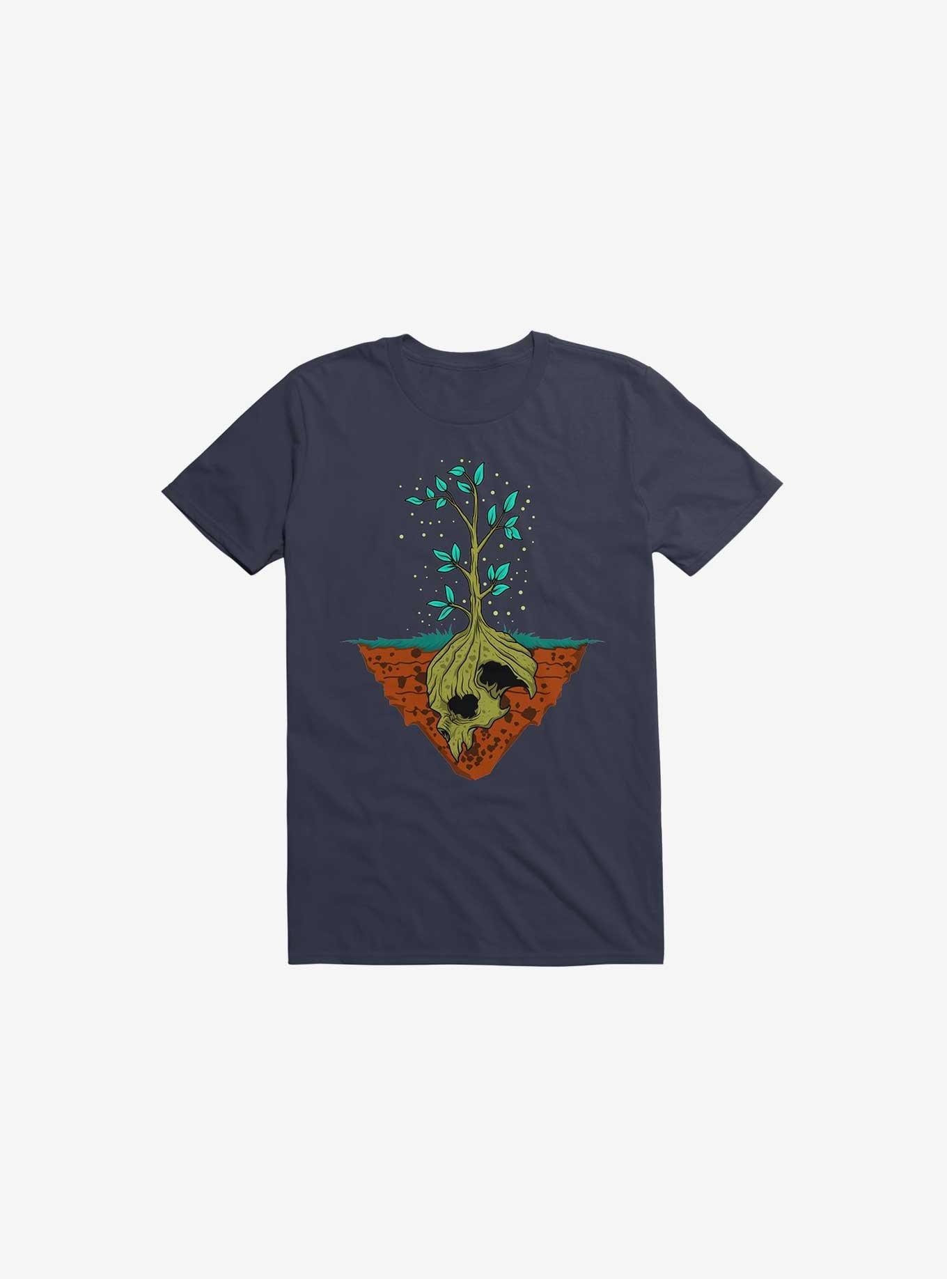Always Grow T-Shirt, NAVY, hi-res