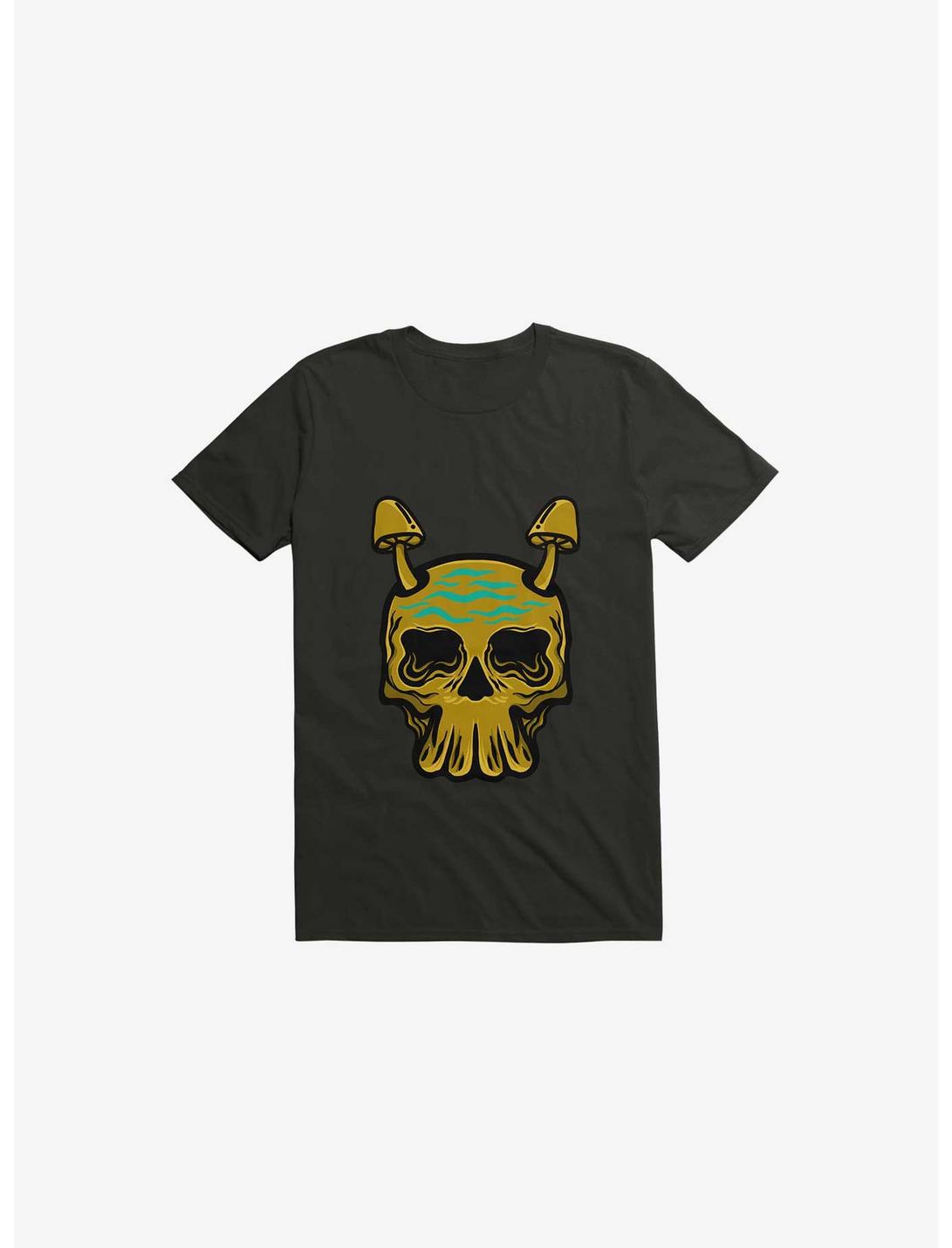 Beach Skull T-Shirt, BLACK, hi-res