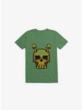Beach Skull T-Shirt, KELLY GREEN, hi-res