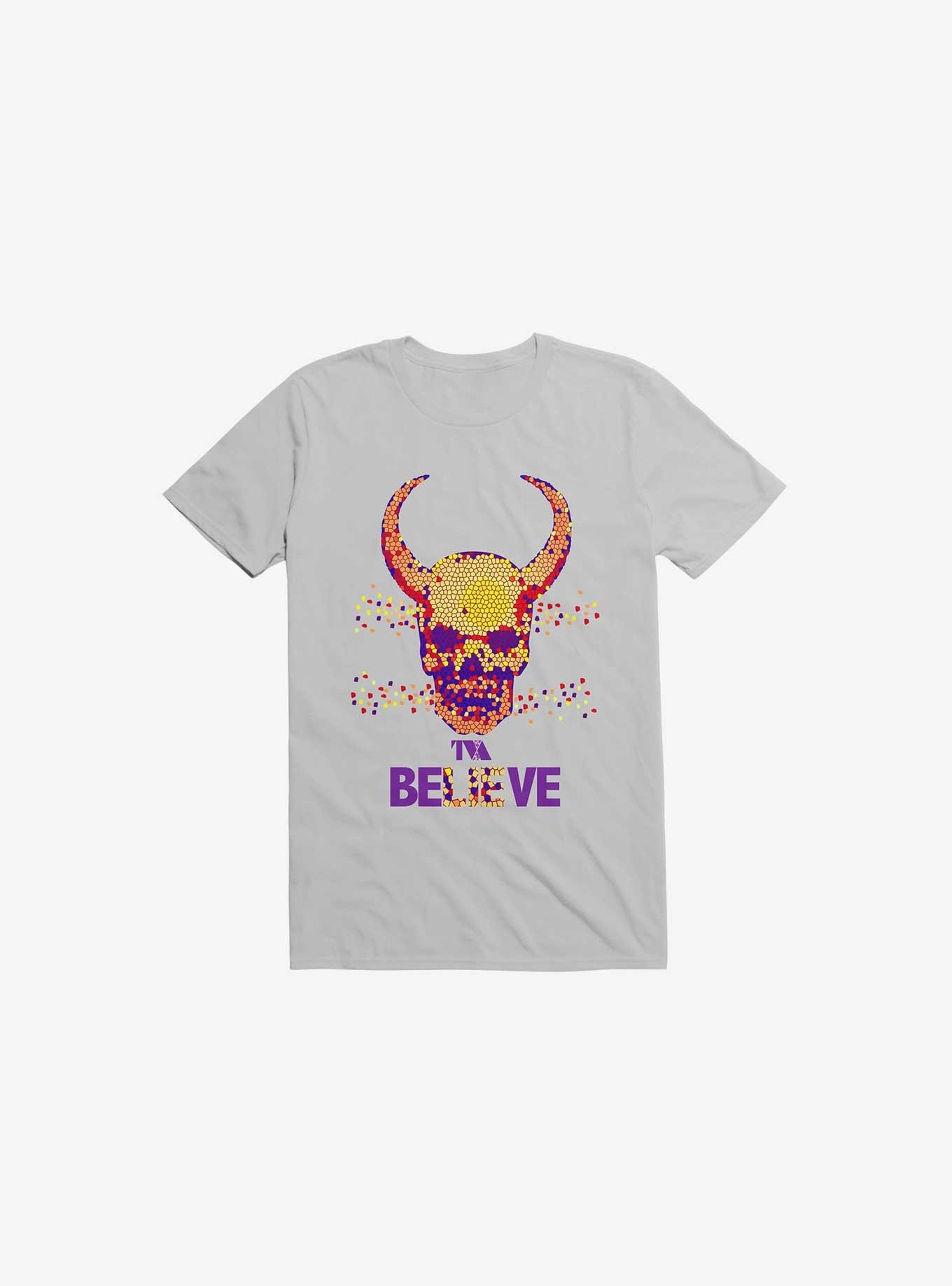 Believe T-Shirt, ICE GREY, hi-res