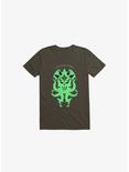 Call Of The Cthulhu T-Shirt, BROWN, hi-res