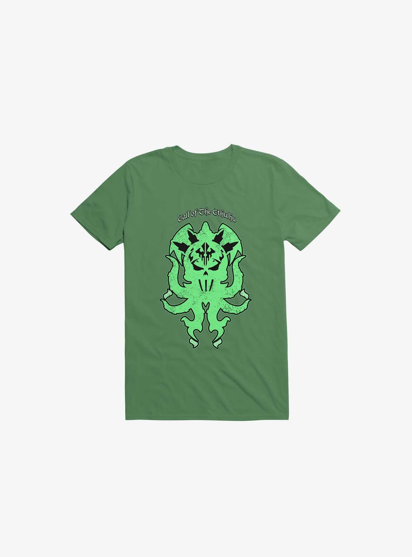 Call Of The Cthulhu T-Shirt, KELLY GREEN, hi-res