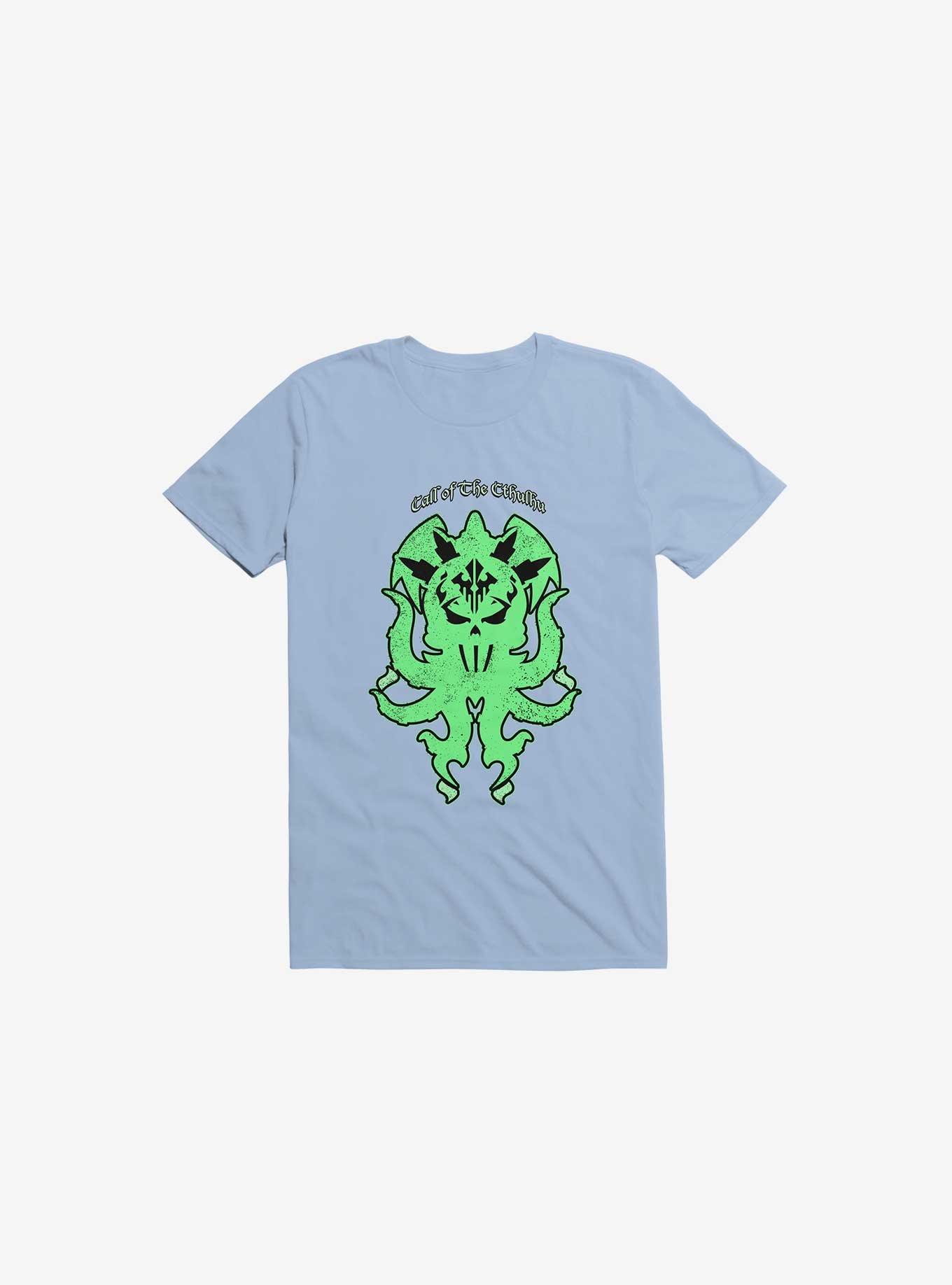 Call Of The Cthulhu T-Shirt, LIGHT BLUE, hi-res