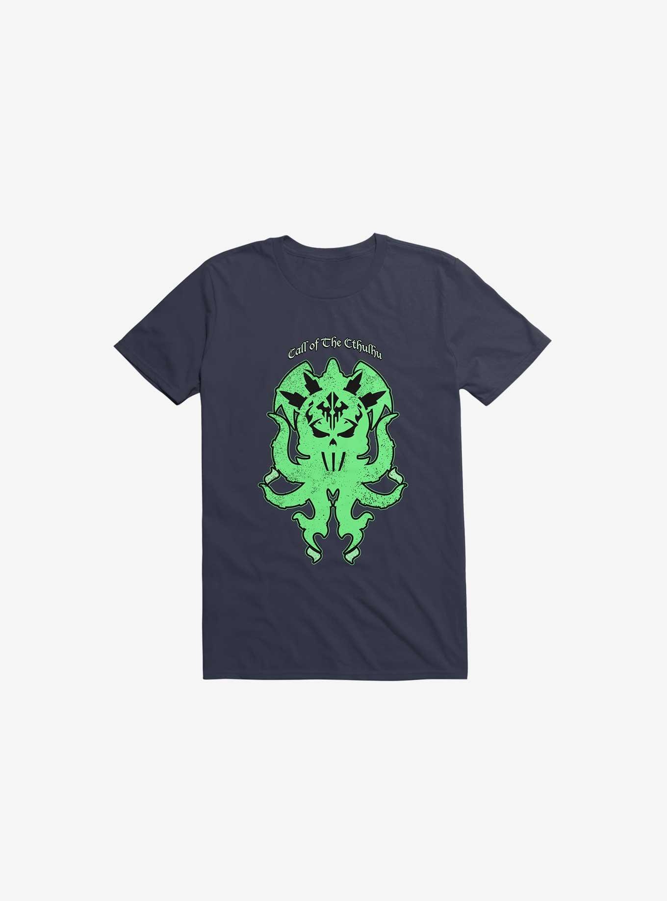 Call Of The Cthulhu T-Shirt, NAVY, hi-res