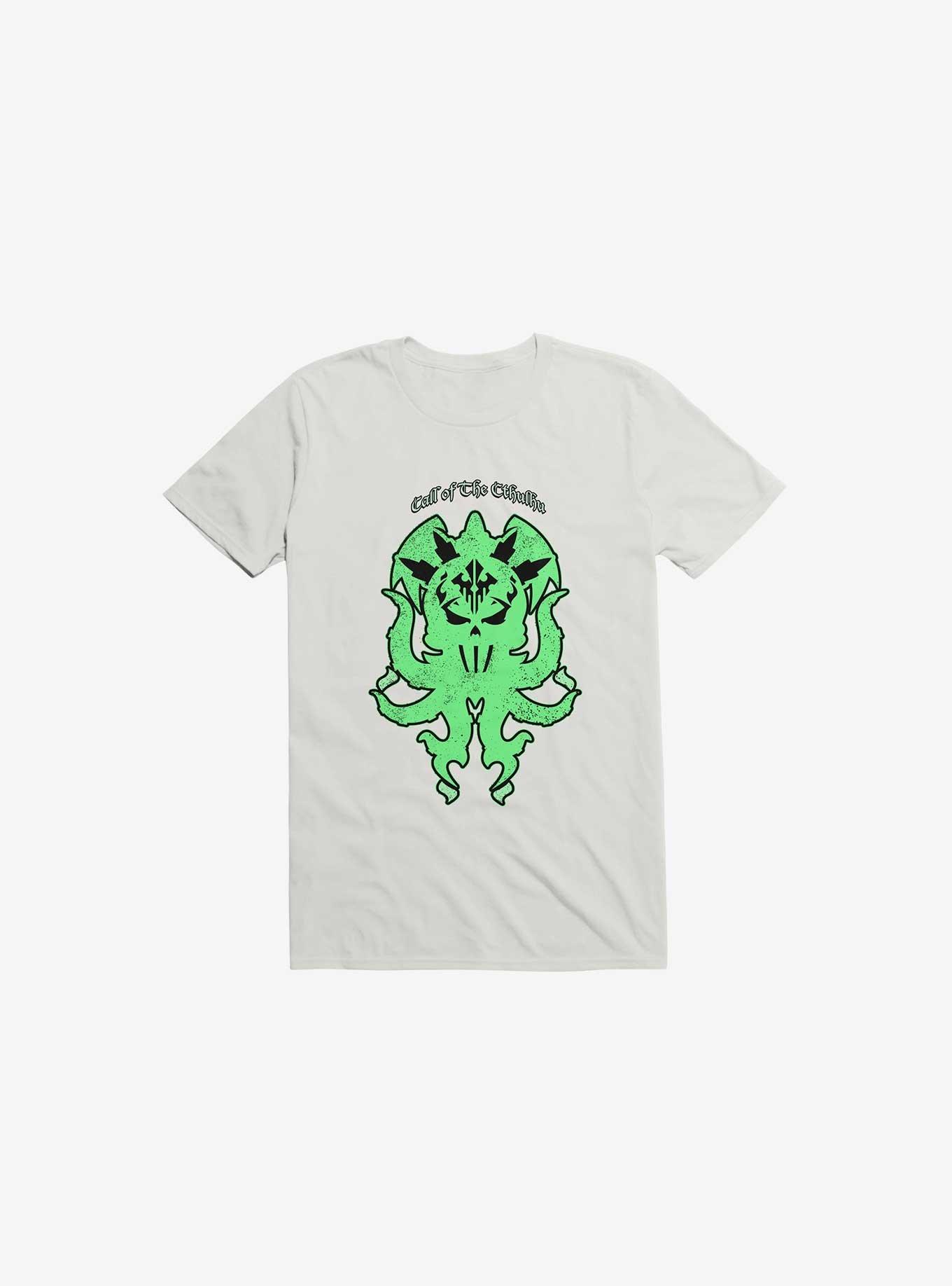 Call Of The Cthulhu T-Shirt, WHITE, hi-res