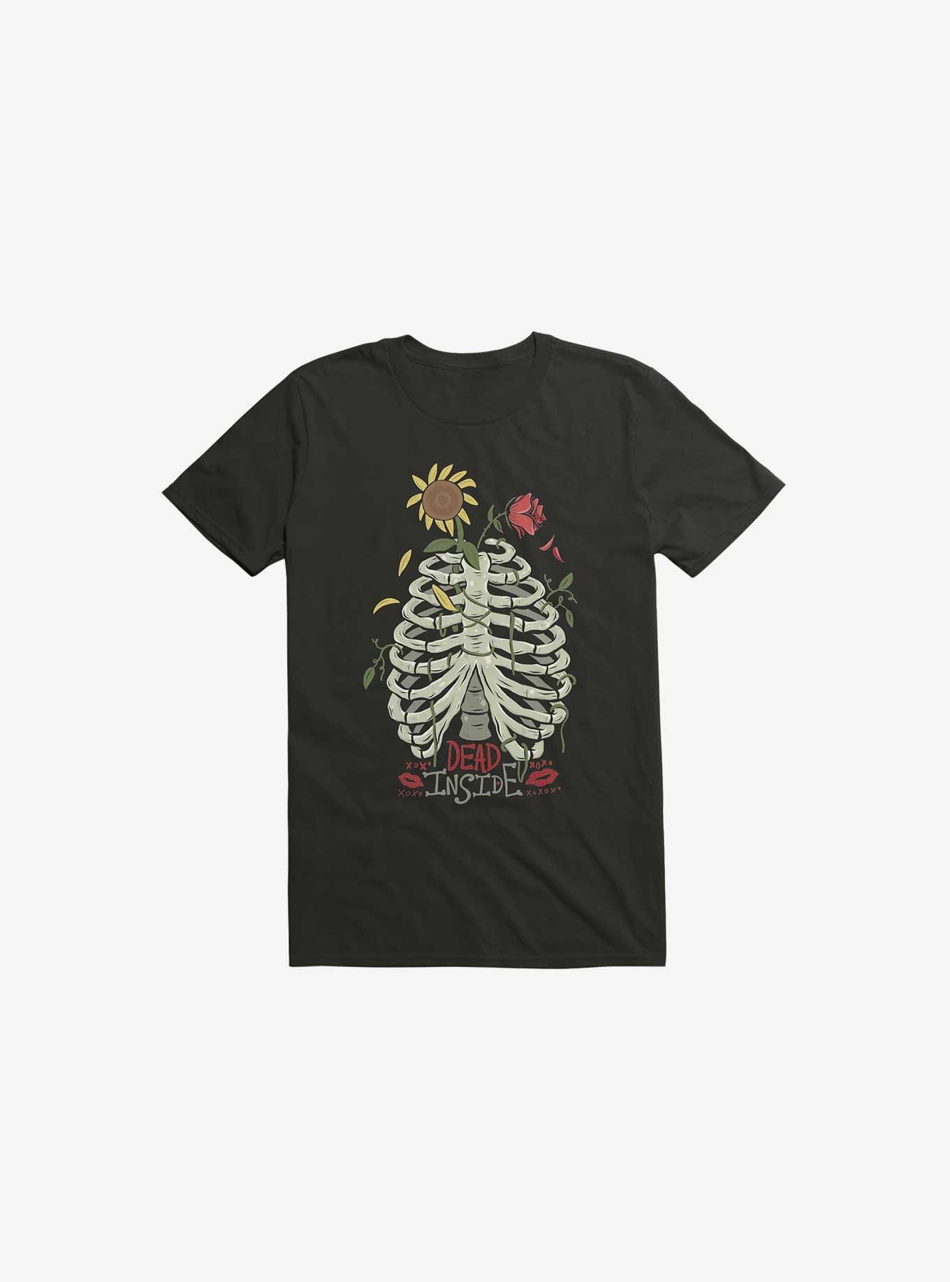 Dead Inside T-Shirt, BLACK, hi-res