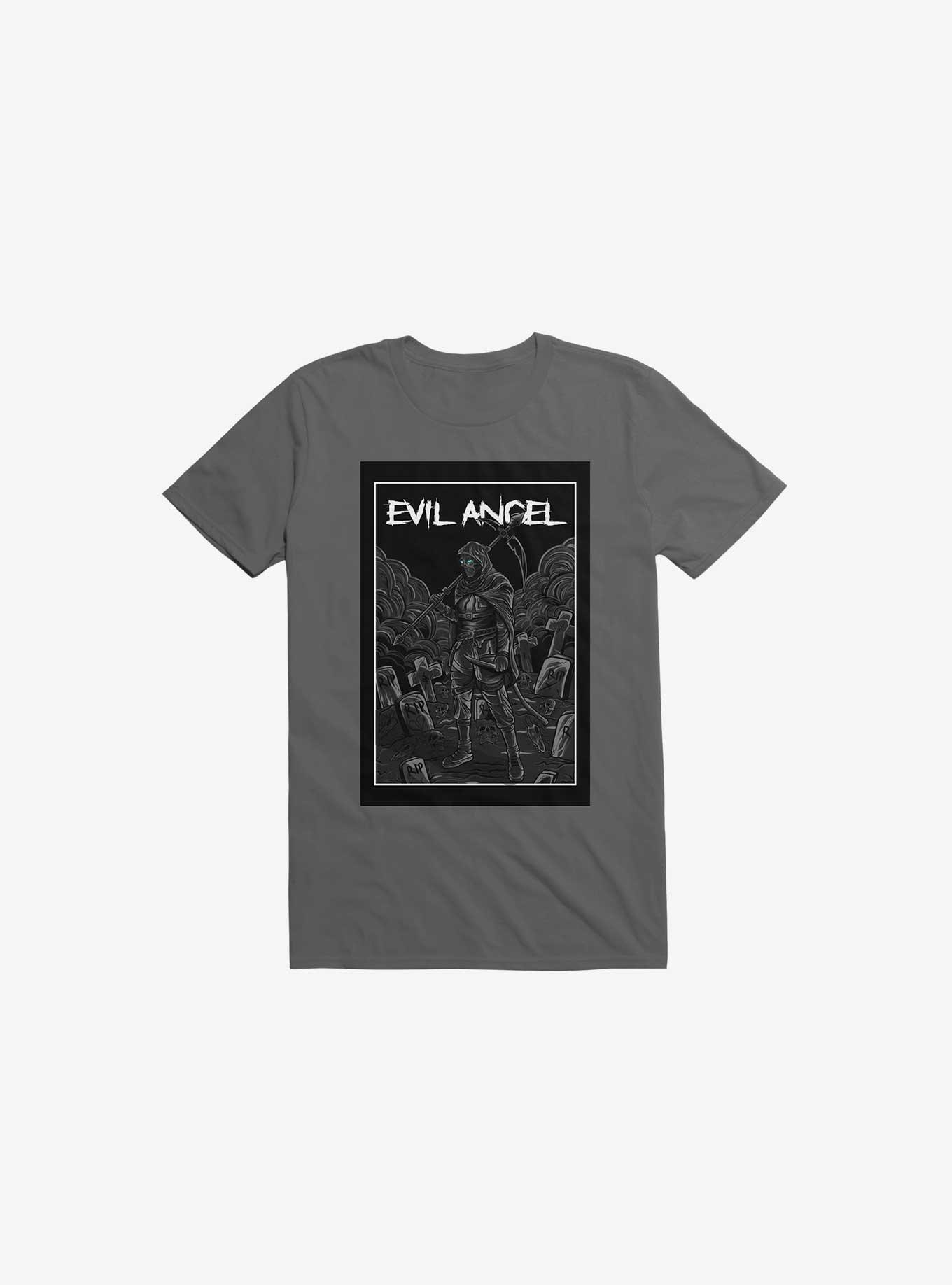 Evil Angel T-Shirt, CHARCOAL, hi-res