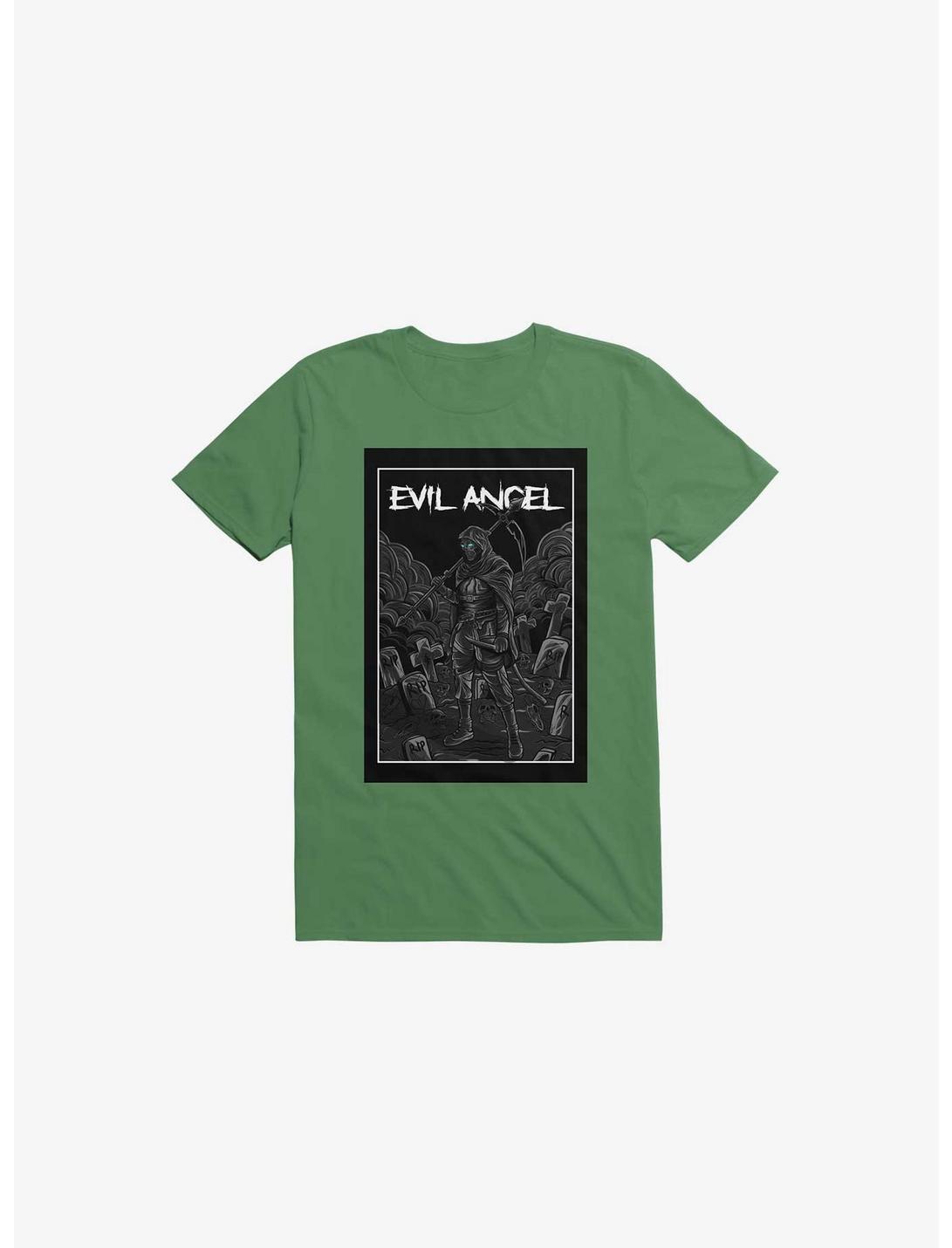 Evil Angel T-Shirt, KELLY GREEN, hi-res