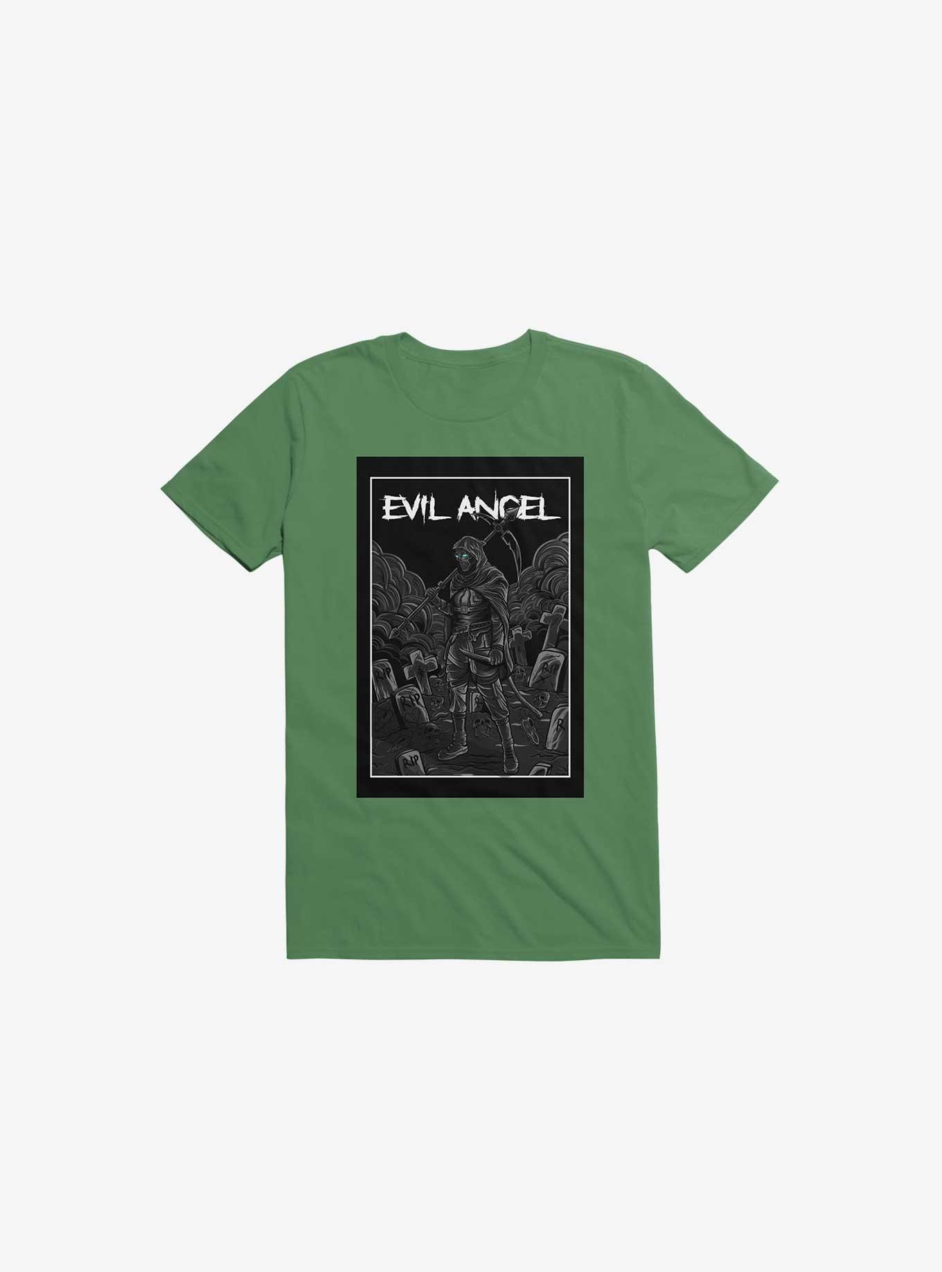 Evil Angel T-Shirt, KELLY GREEN, hi-res