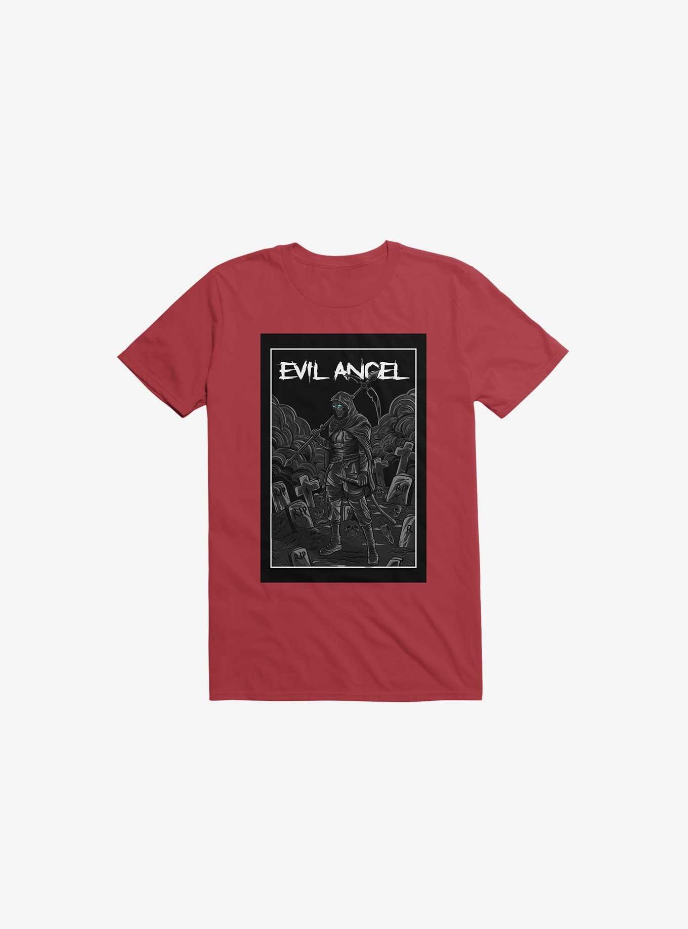 Evil Angel T-Shirt, RED, hi-res