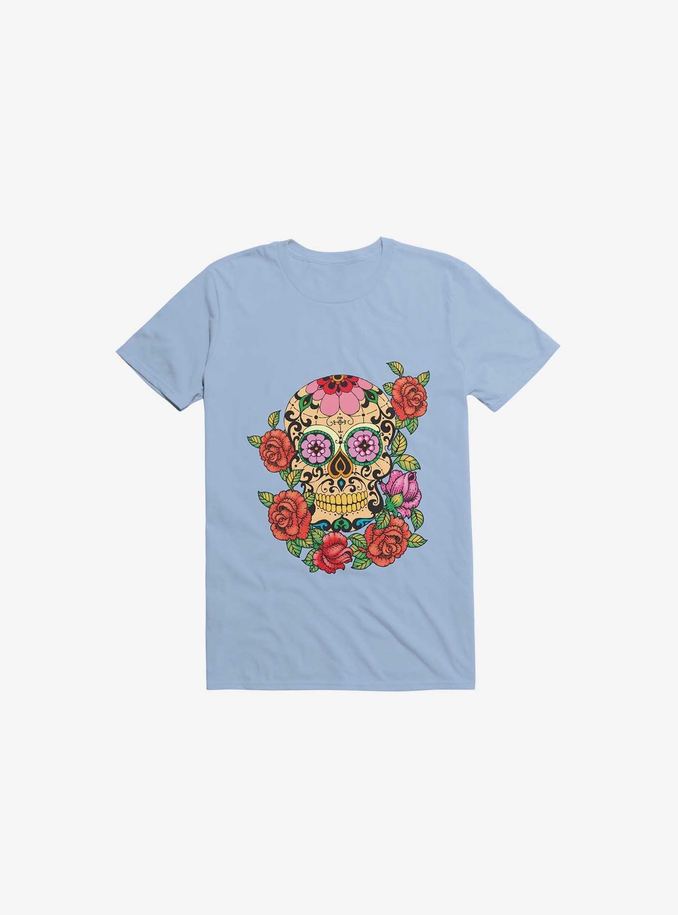 Memento Mori T-Shirt, LIGHT BLUE, hi-res