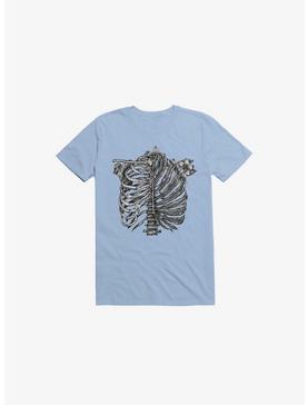 Skeleton Rib Tropical T-Shirt, , hi-res