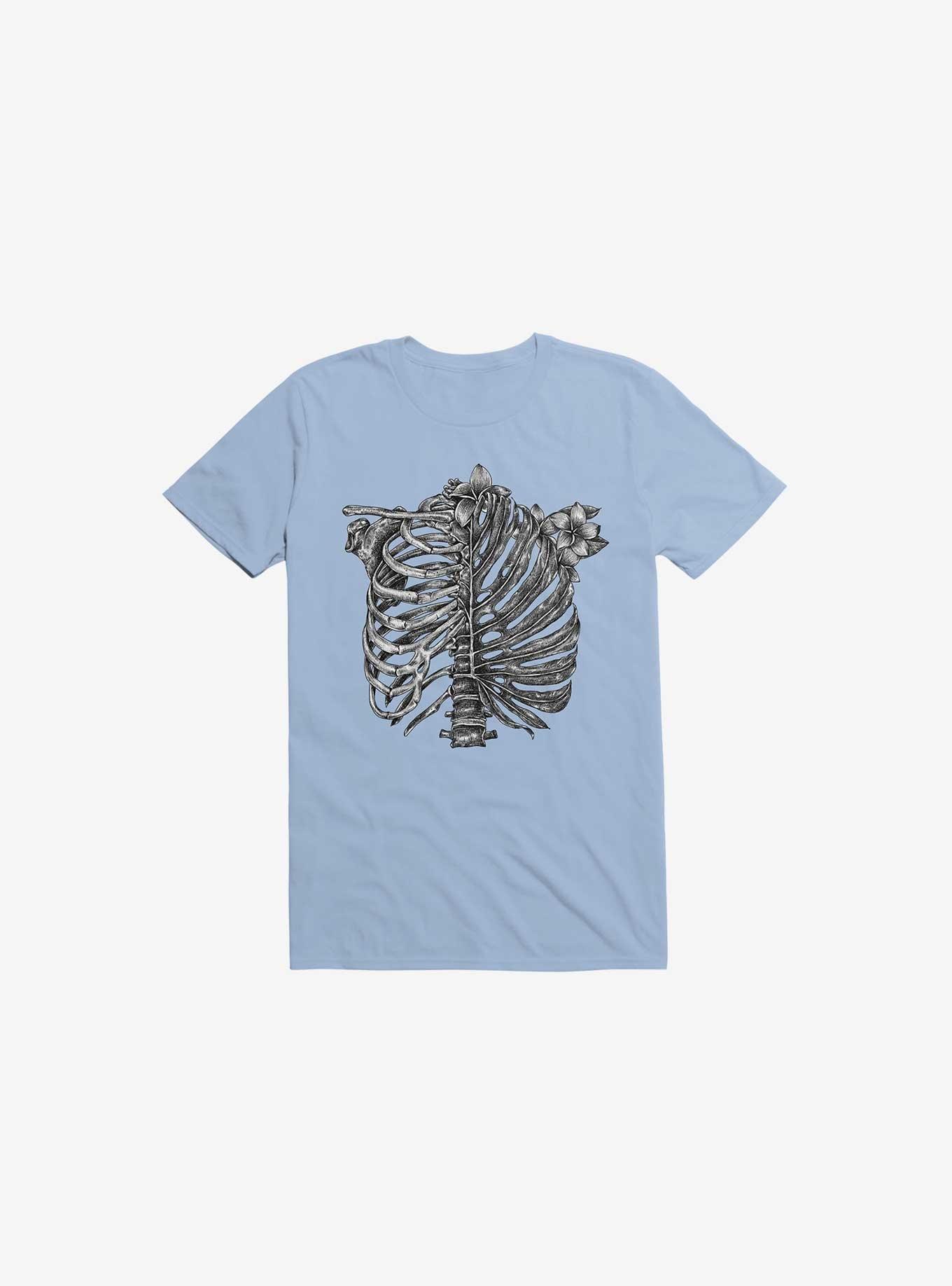 Skeleton Rib Tropical T-Shirt, , hi-res