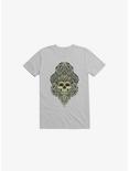 Skull Mandala T-Shirt, ICE GREY, hi-res