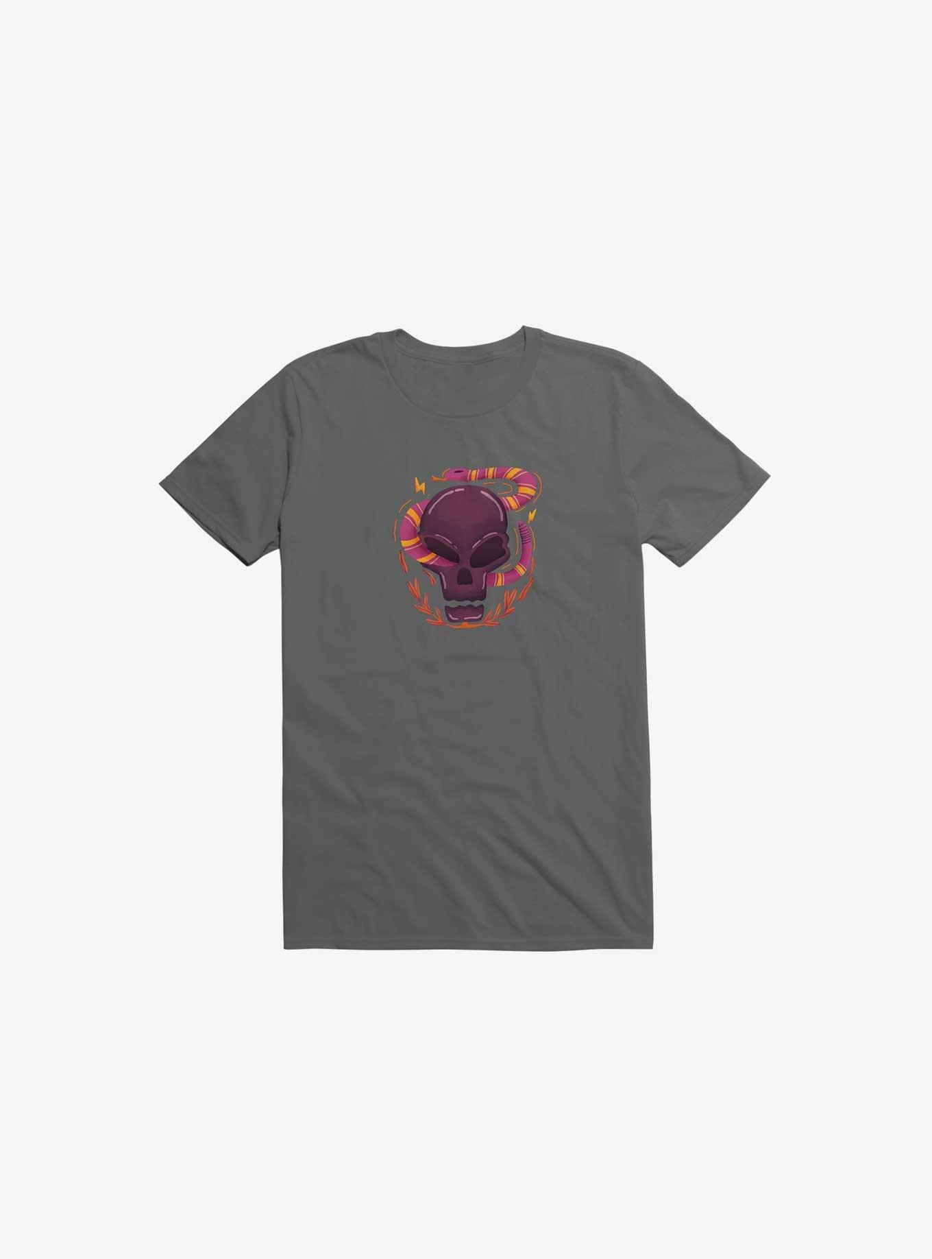Skull Snake Illustration T-Shirt, , hi-res