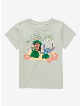 Disney Lilo & Stitch Hula Dancing Portraits Toddler T-Shirt - BoxLunch Exclusive, , hi-res