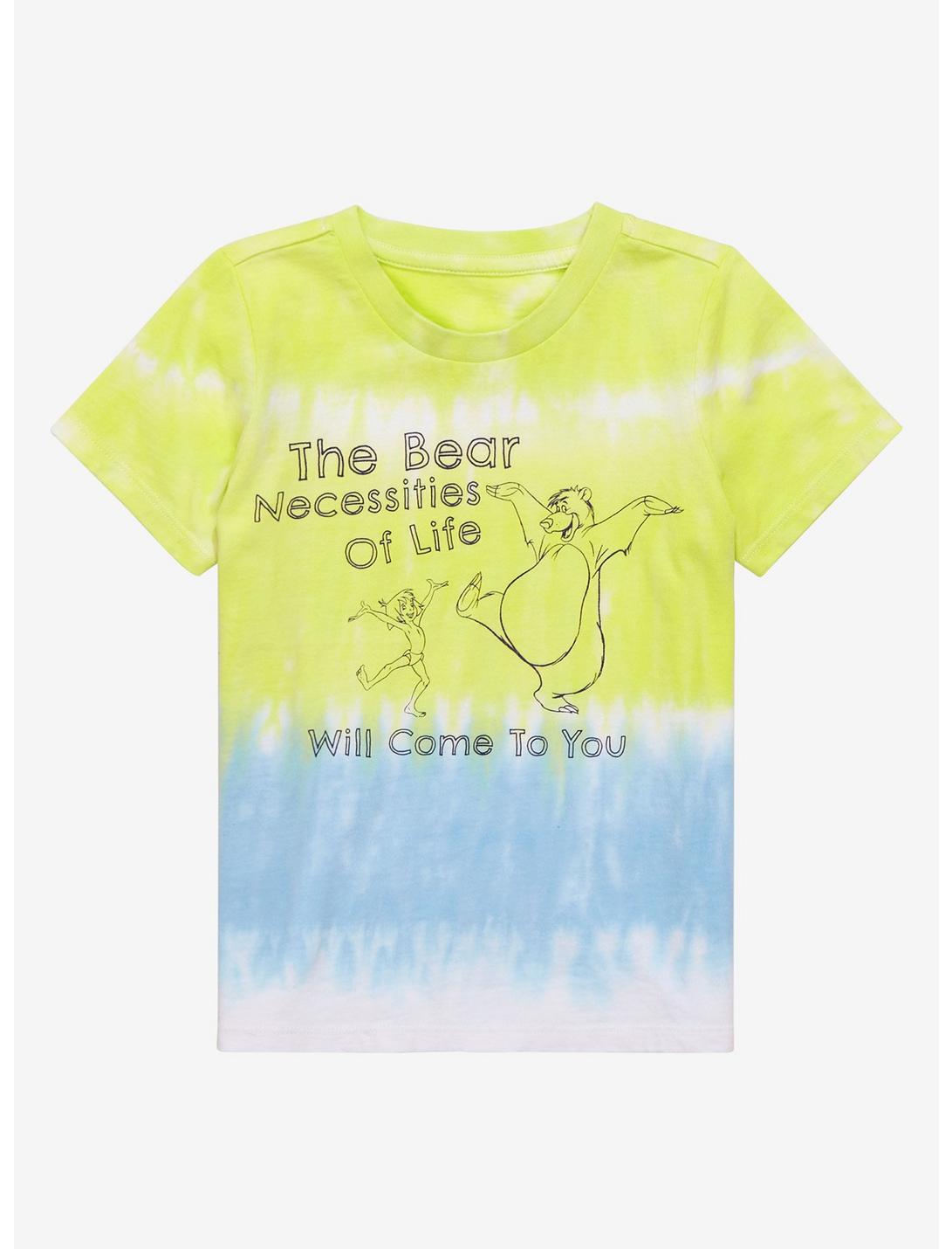 Disney The Jungle Book Bear Necessities Tie-Dye Toddler T-Shirt - BoxLunch Exclusive, MULTI TIE DYE, hi-res