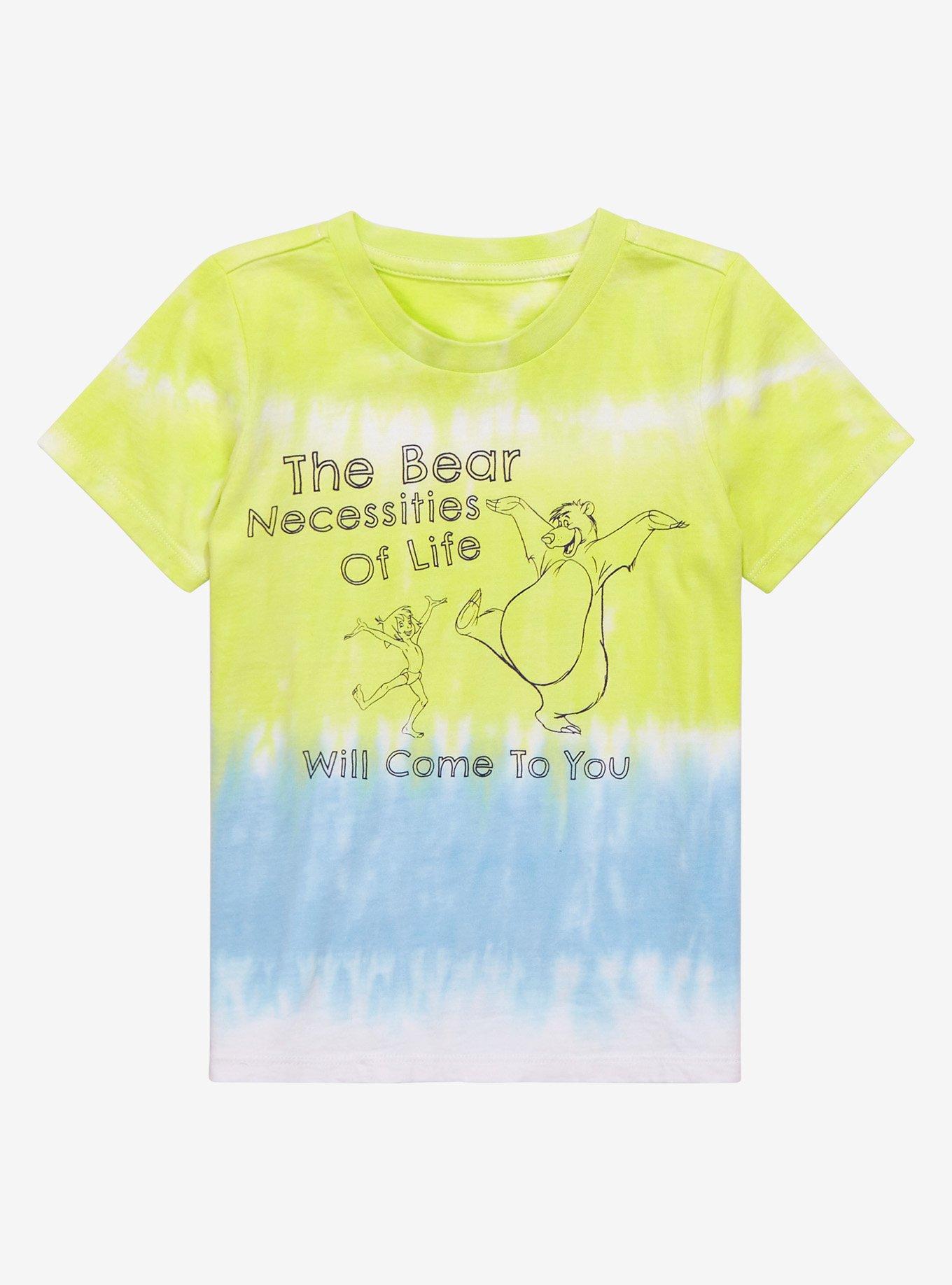 Disney The Jungle Book Bear Necessities Tie-Dye Toddler T-Shirt - BoxLunch Exclusive, MULTI TIE DYE, hi-res