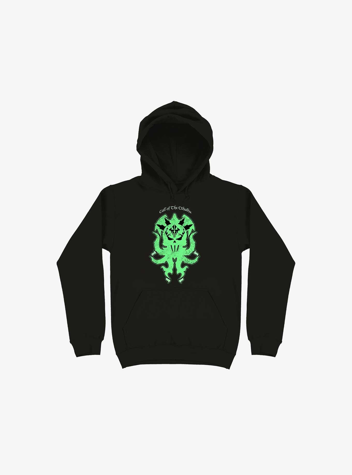 Call Of The Cthulhu Hoodie, BLACK, hi-res