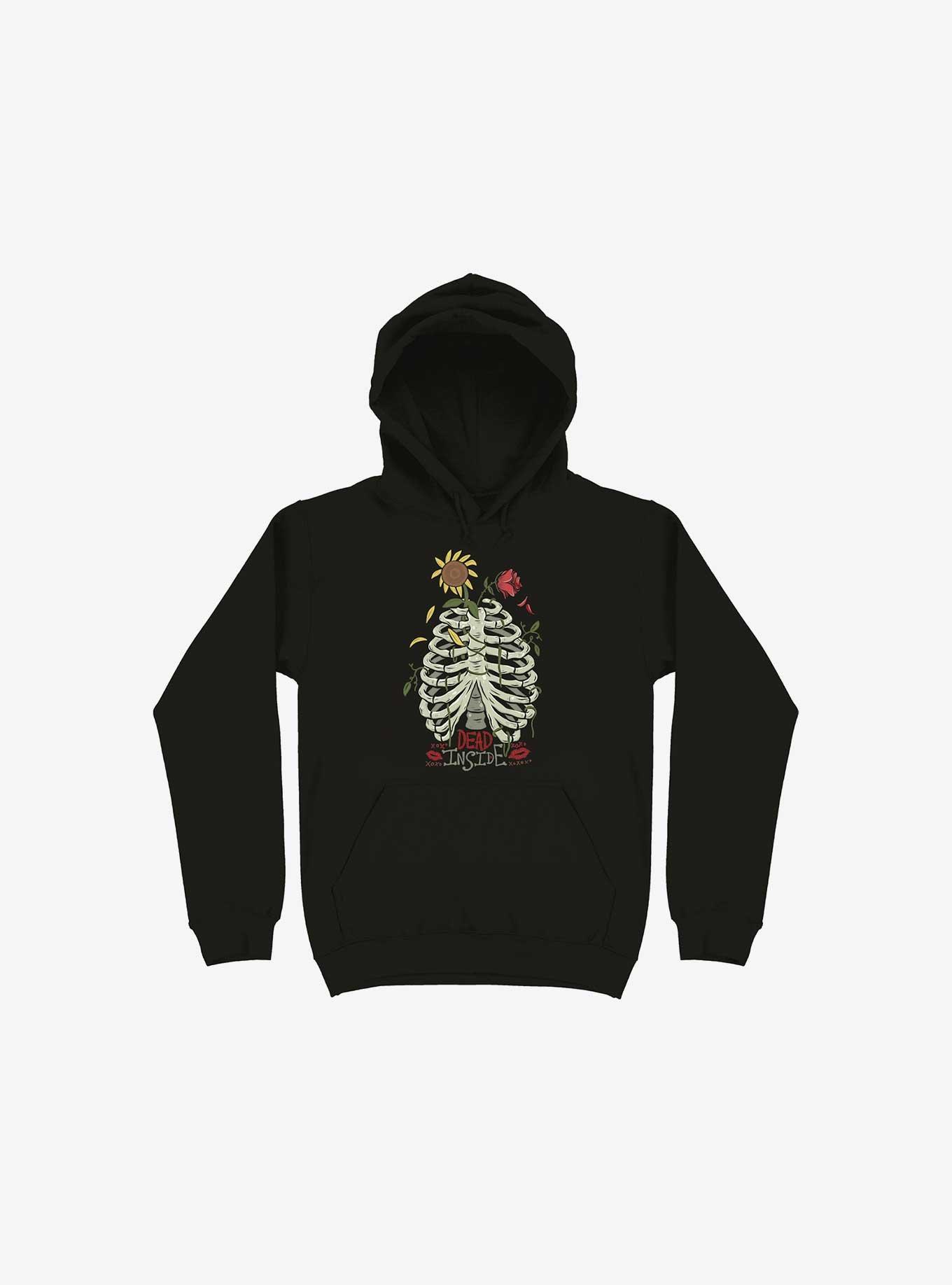 Dead Inside Hoodie, BLACK, hi-res