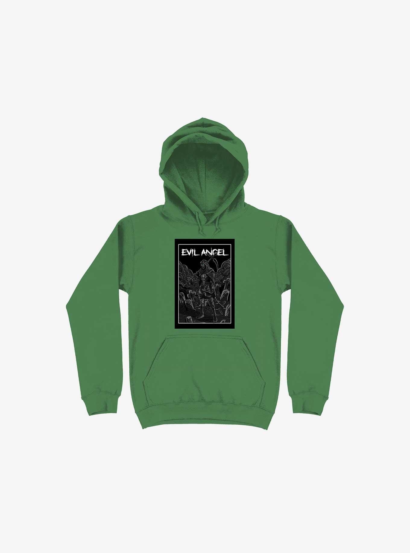 Evil Angel Hoodie, KELLY GREEN, hi-res