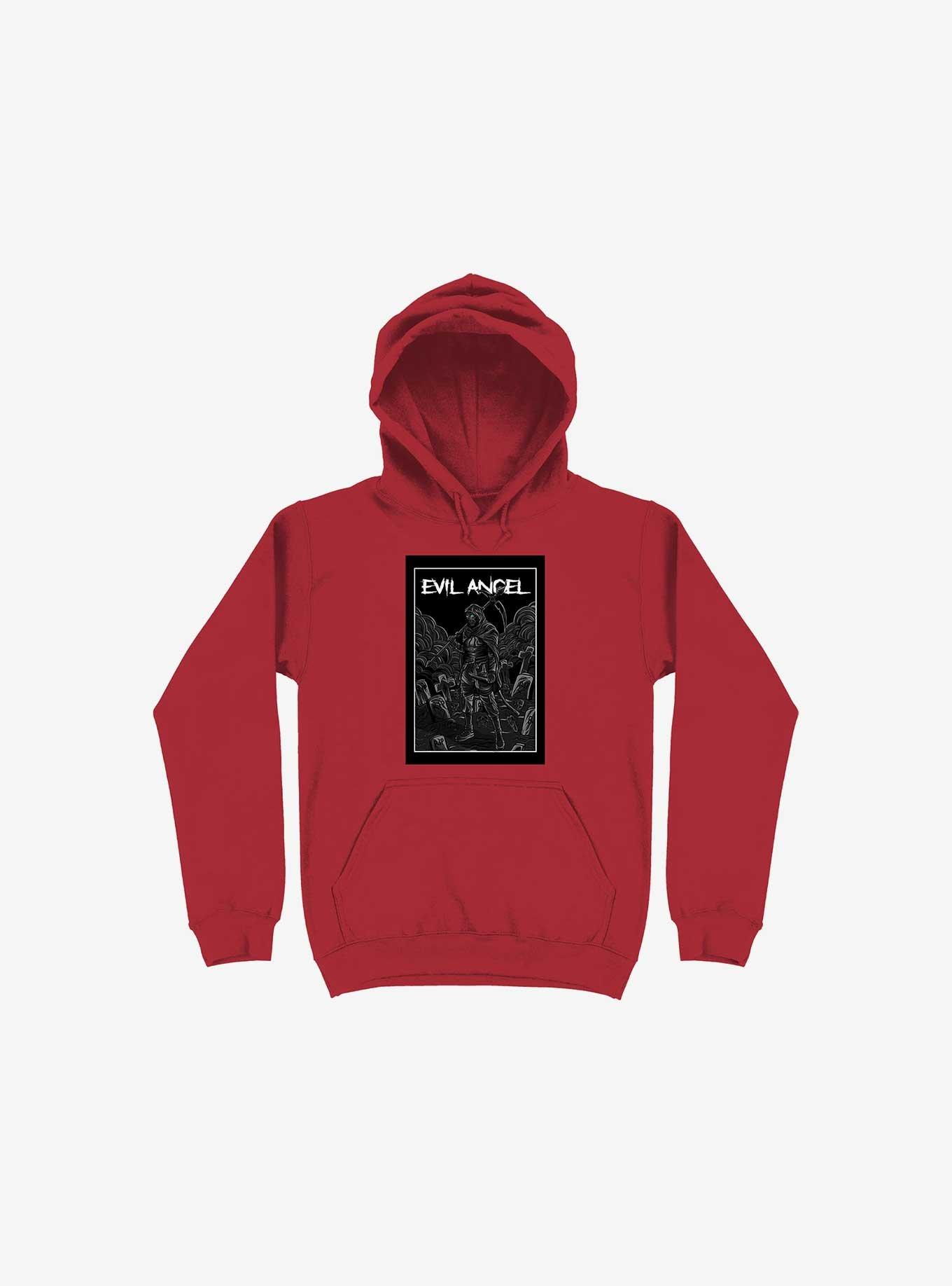 Evil Angel Hoodie - RED | Hot Topic