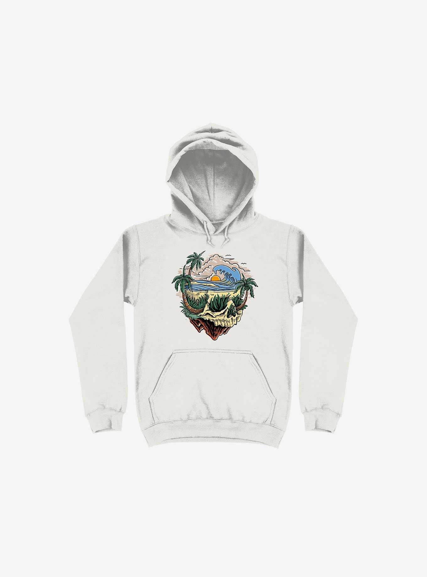 Rest In Paradise Hoodie, WHITE, hi-res